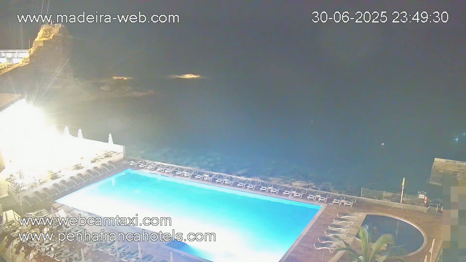Funchal City View from Penha de Franca Hotel Live Cam - Funchal, Madeira, Portugal