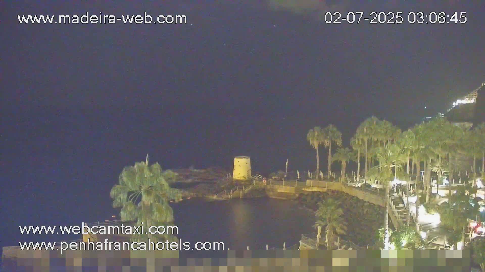 Funchal City View from Penha de Franca Hotel Live Cam - Funchal, Madeira, Portugal
