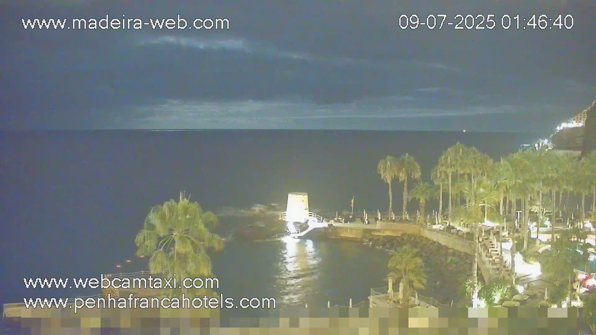 Funchal City View from Penha de Franca Hotel Live Cam - Funchal, Madeira, Portugal