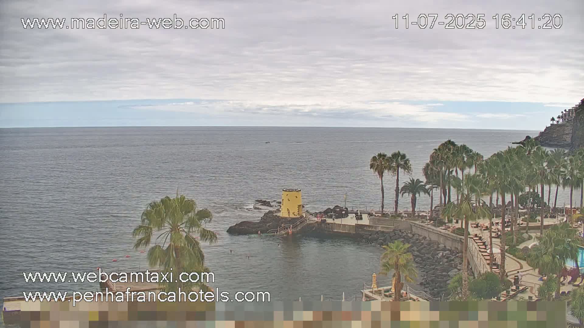 Funchal City View from Penha de Franca Hotel Live Cam - Funchal, Madeira, Portugal