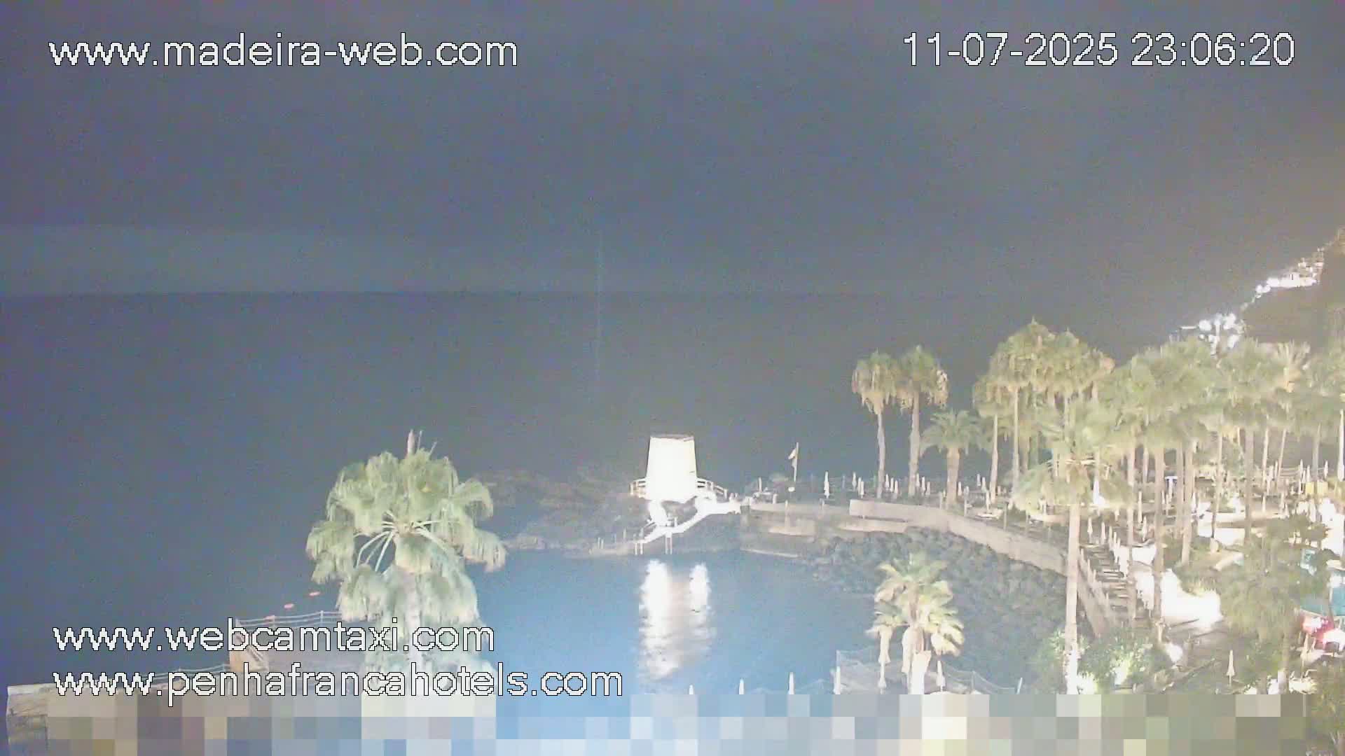 Funchal City View from Penha de Franca Hotel Live Cam - Funchal, Madeira, Portugal