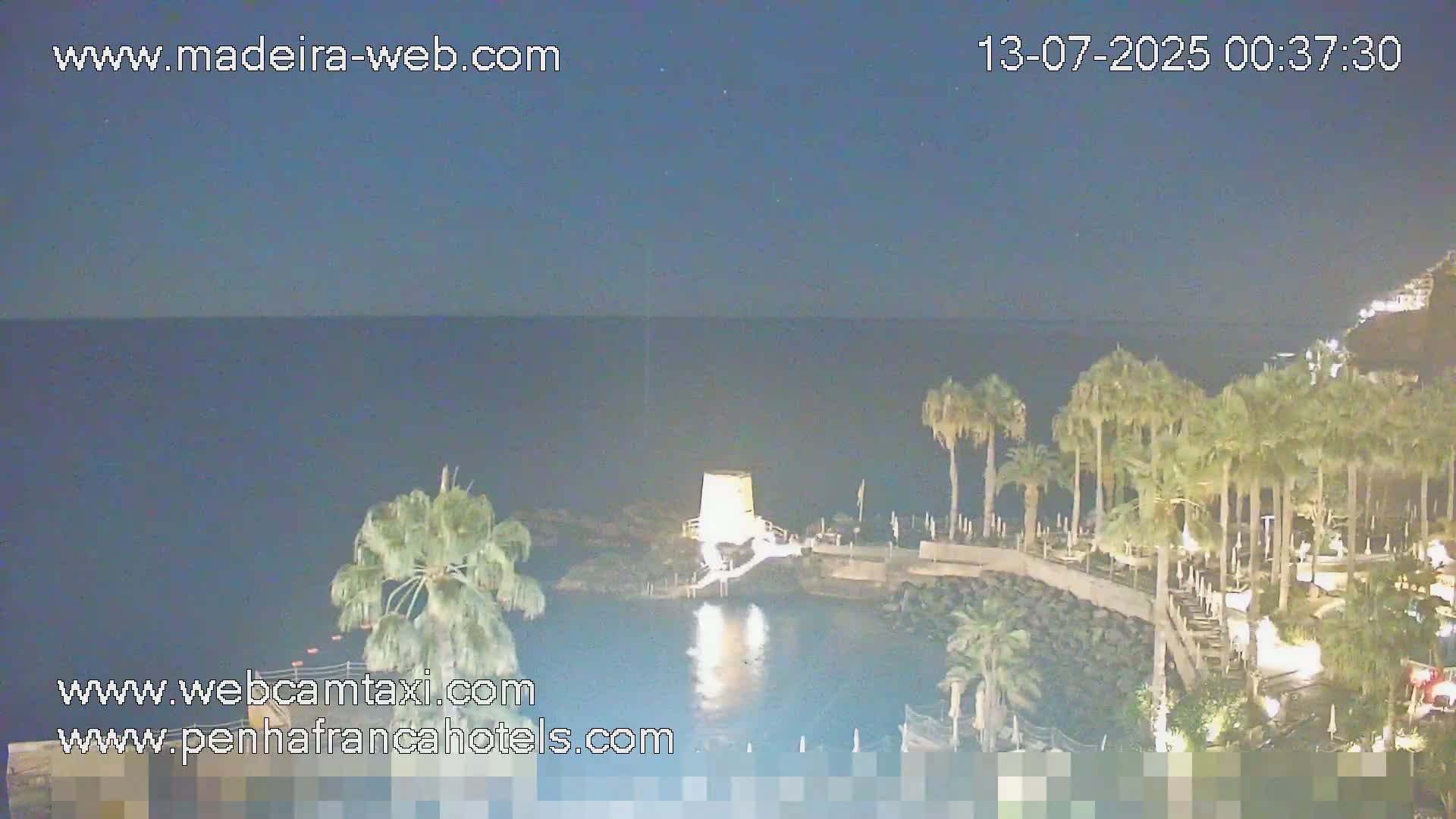 Funchal City View from Penha de Franca Hotel Live Cam - Funchal, Madeira, Portugal