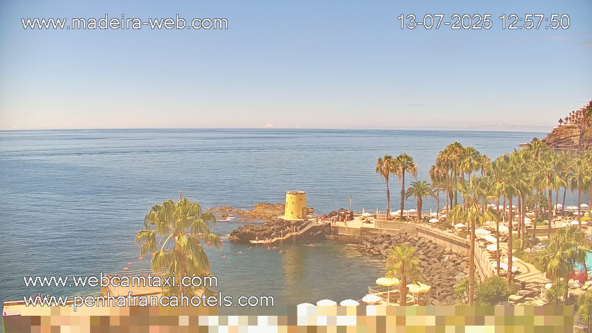 Funchal City View from Penha de Franca Hotel Live Cam - Funchal, Madeira, Portugal