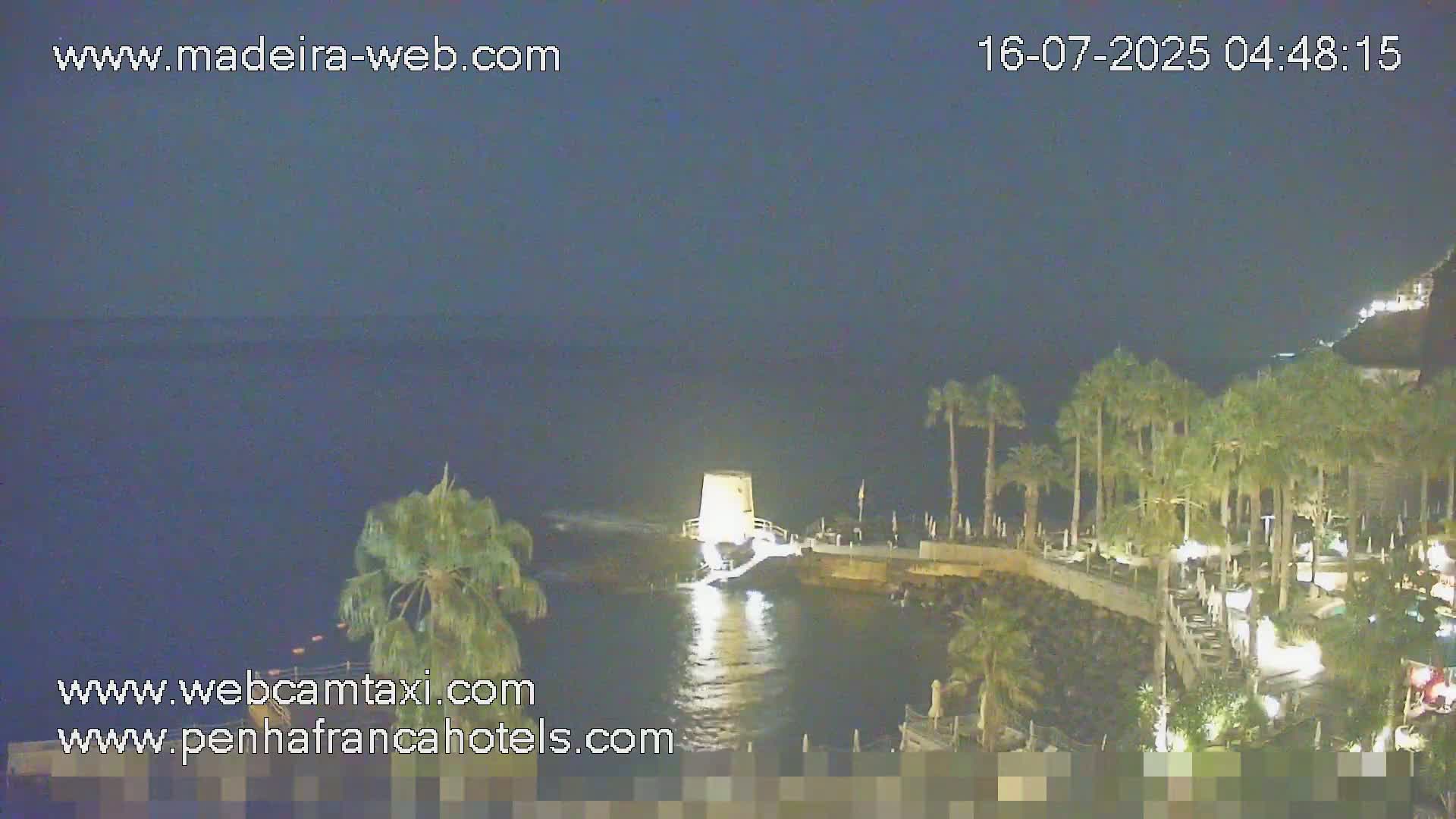Funchal City View from Penha de Franca Hotel Live Cam - Funchal, Madeira, Portugal