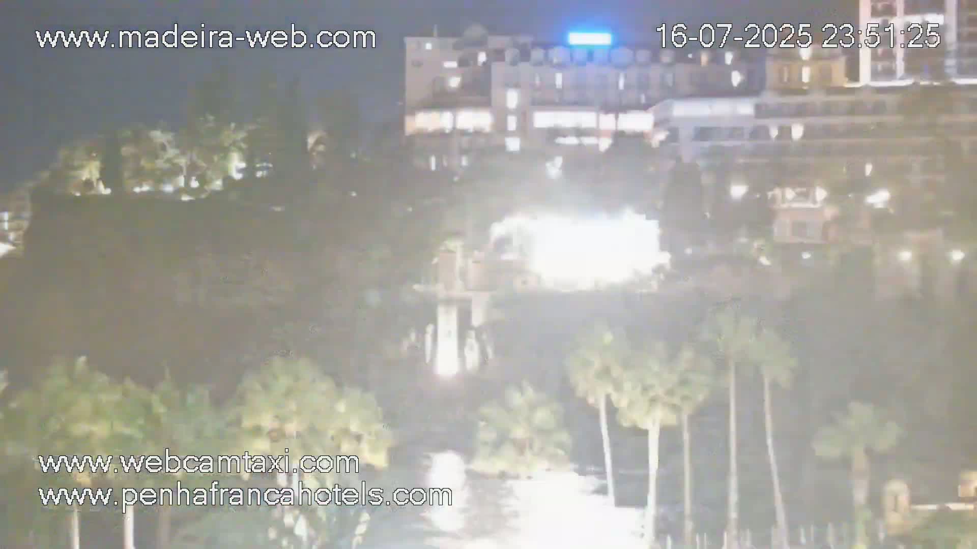 Funchal City View from Penha de Franca Hotel Live Cam - Funchal, Madeira, Portugal