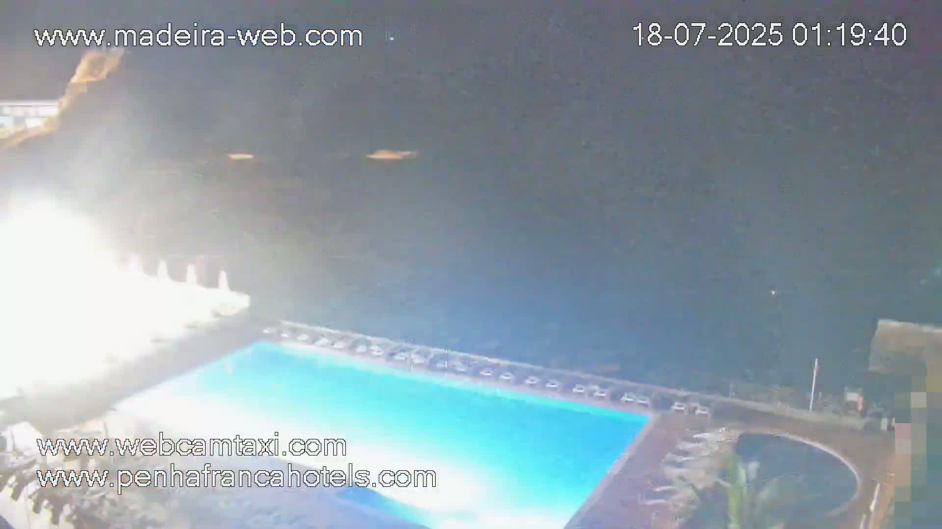Funchal City View from Penha de Franca Hotel Live Cam - Funchal, Madeira, Portugal
