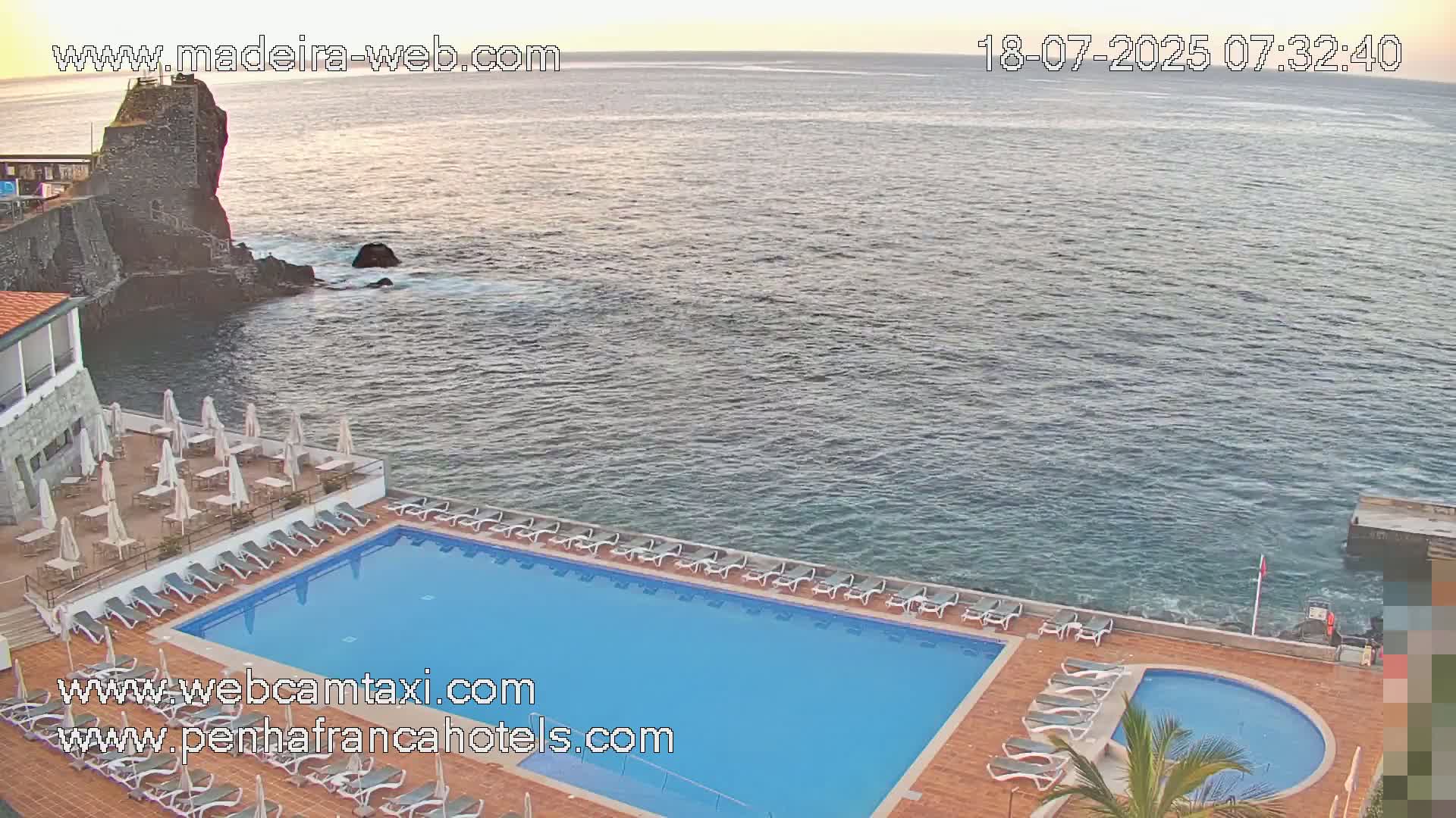 Funchal City View from Penha de Franca Hotel Live Cam - Funchal, Madeira, Portugal