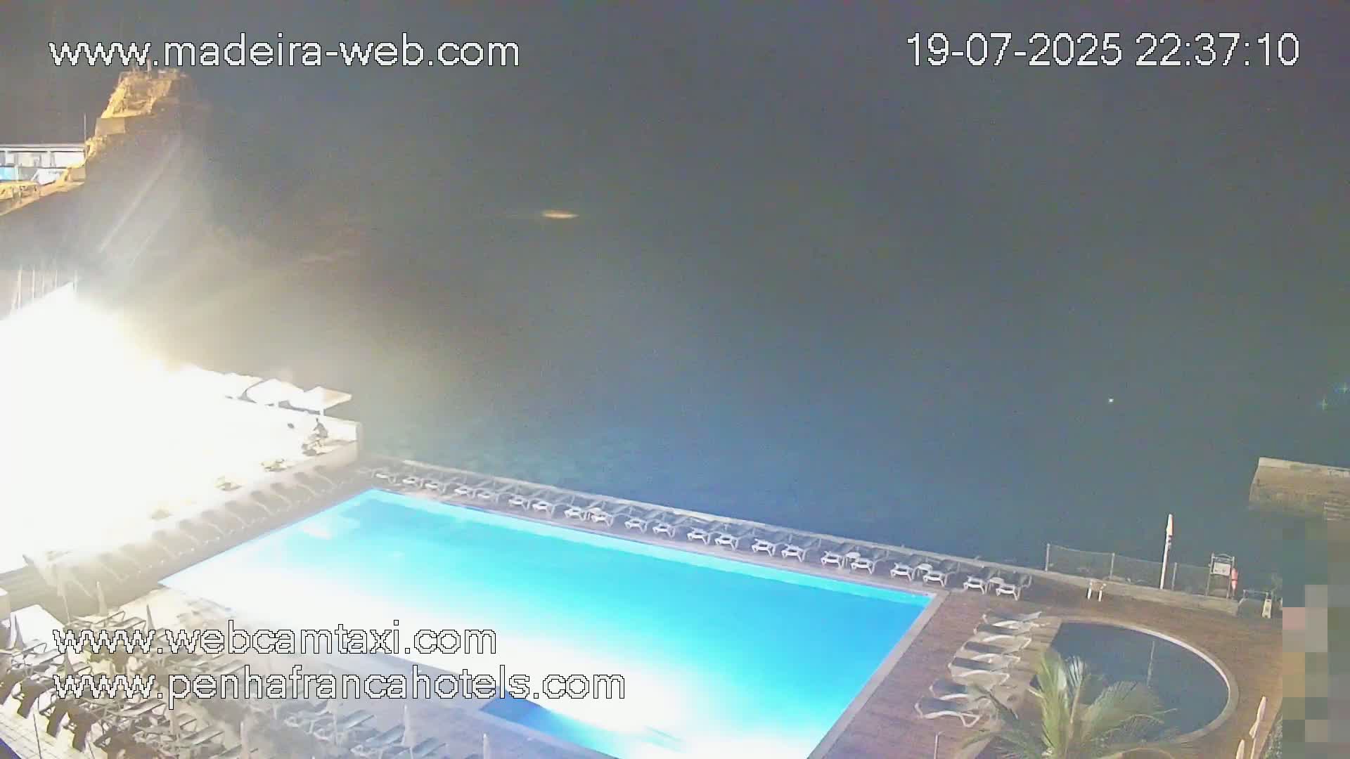 Funchal City View from Penha de Franca Hotel Live Cam - Funchal, Madeira, Portugal