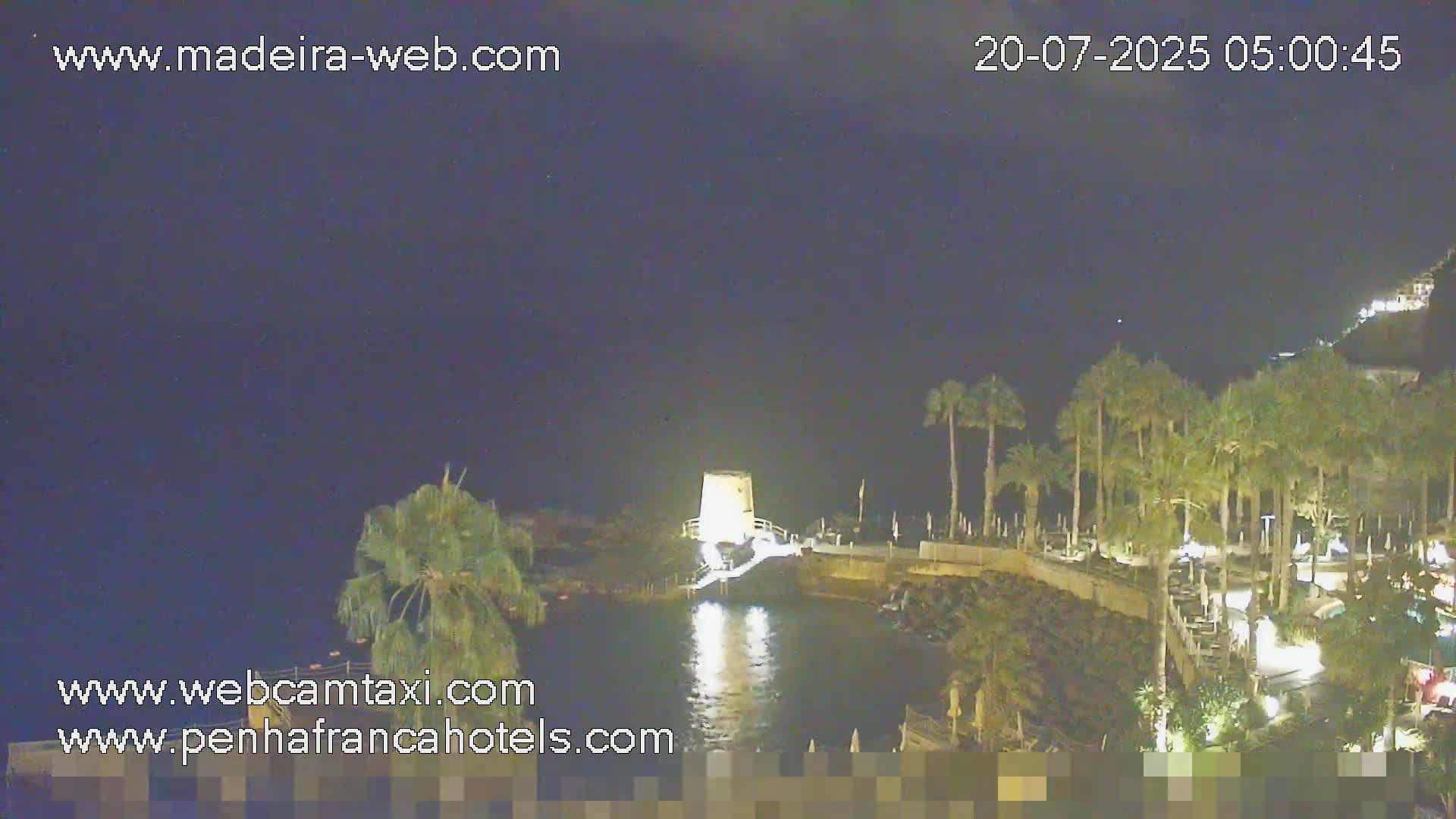 Funchal City View from Penha de Franca Hotel Live Cam - Funchal, Madeira, Portugal