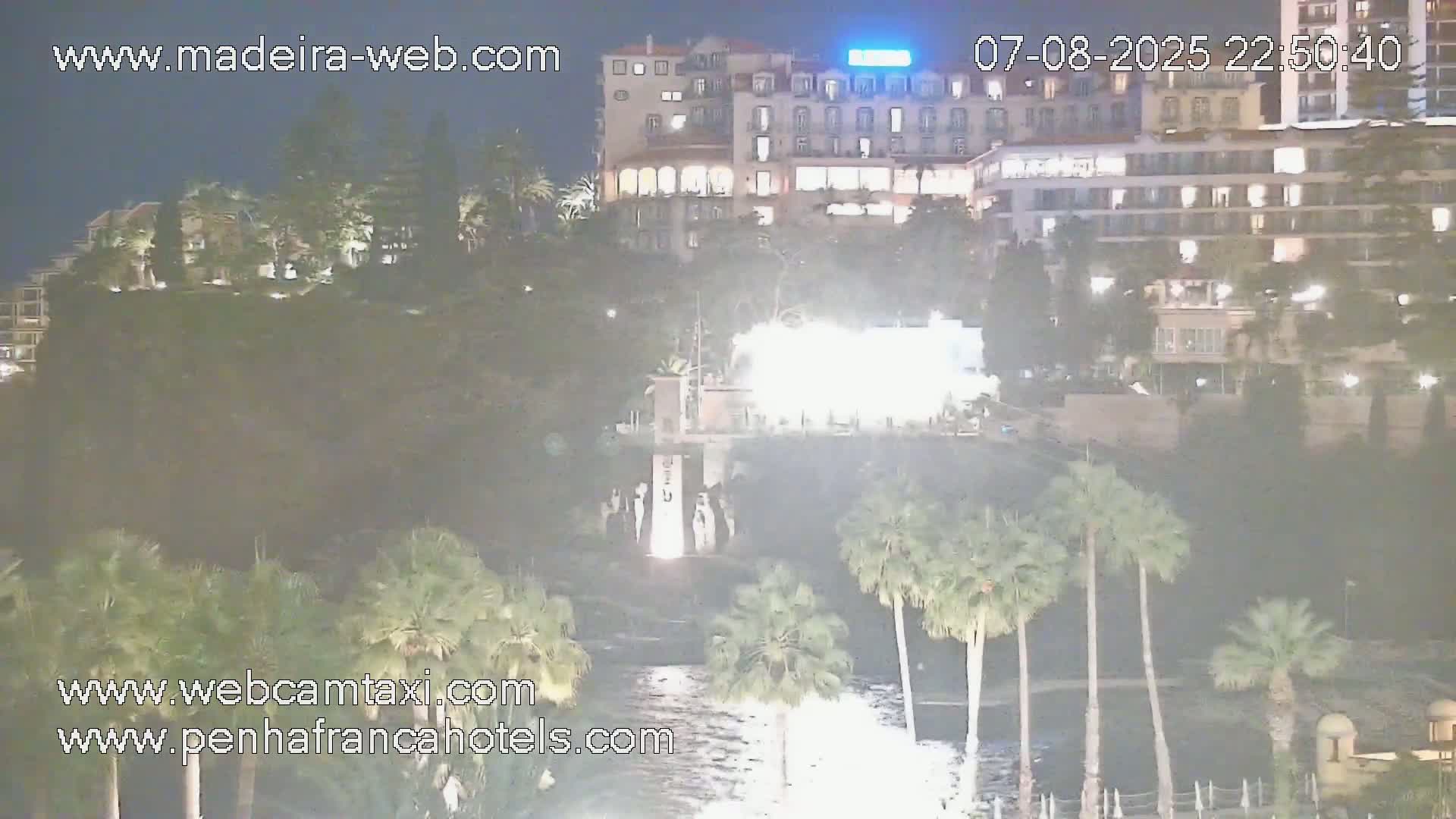 Funchal City View from Penha de Franca Hotel Live Cam - Funchal, Madeira, Portugal