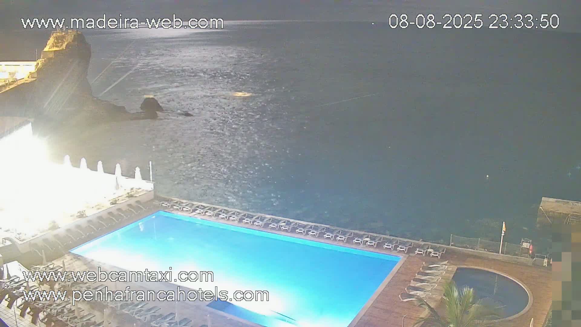 Funchal City View from Penha de Franca Hotel Live Cam - Funchal, Madeira, Portugal