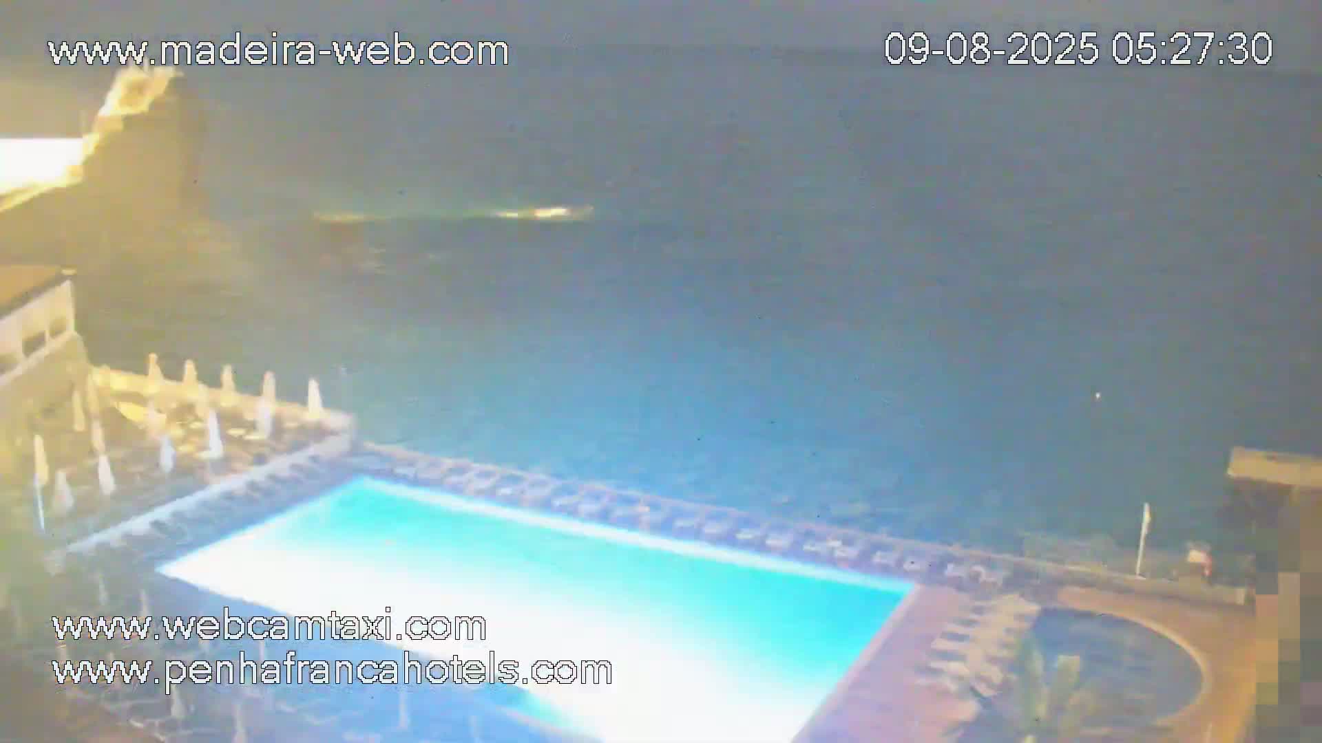Funchal City View from Penha de Franca Hotel Live Cam - Funchal, Madeira, Portugal