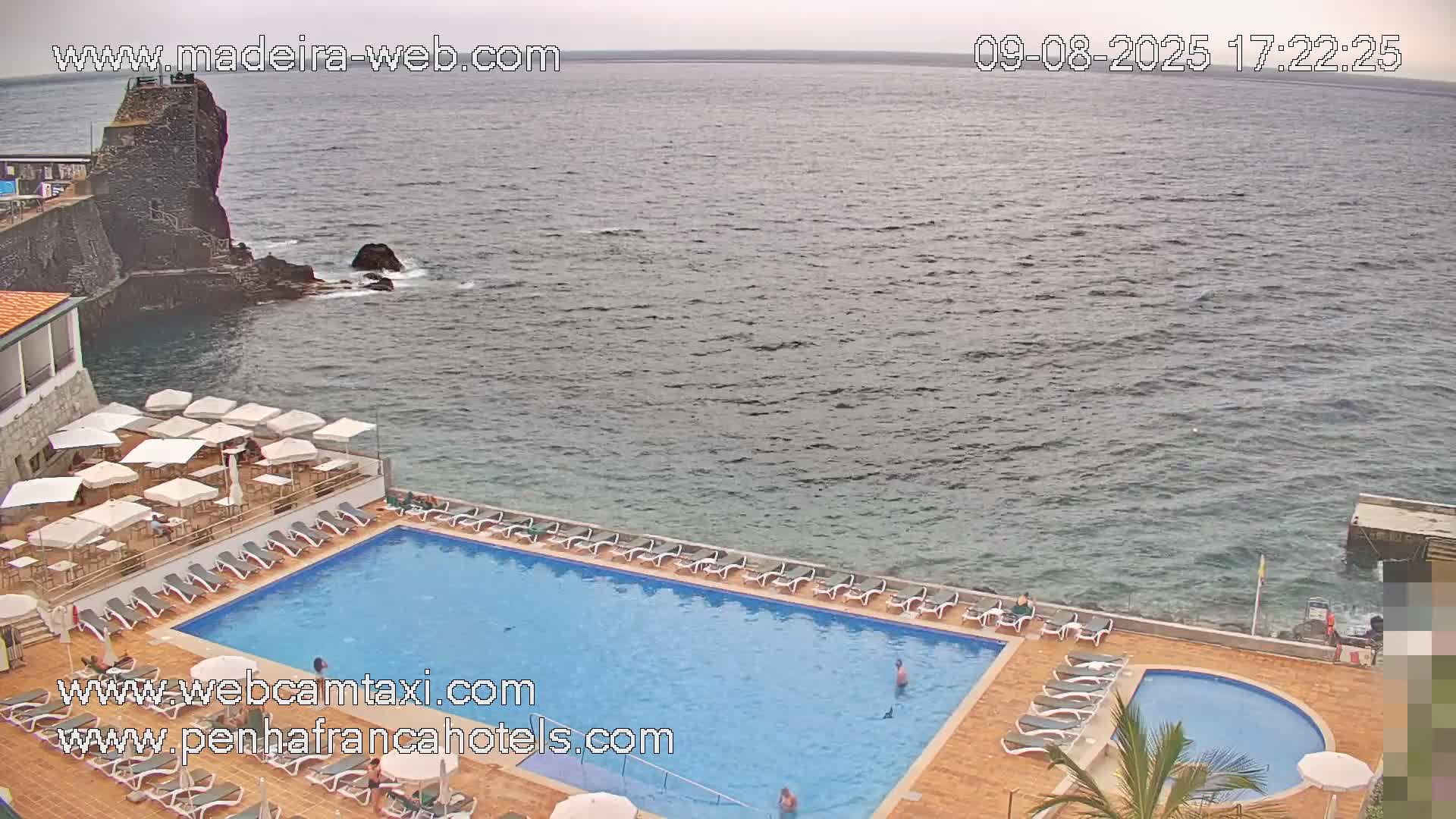Funchal City View from Penha de Franca Hotel Live Cam - Funchal, Madeira, Portugal