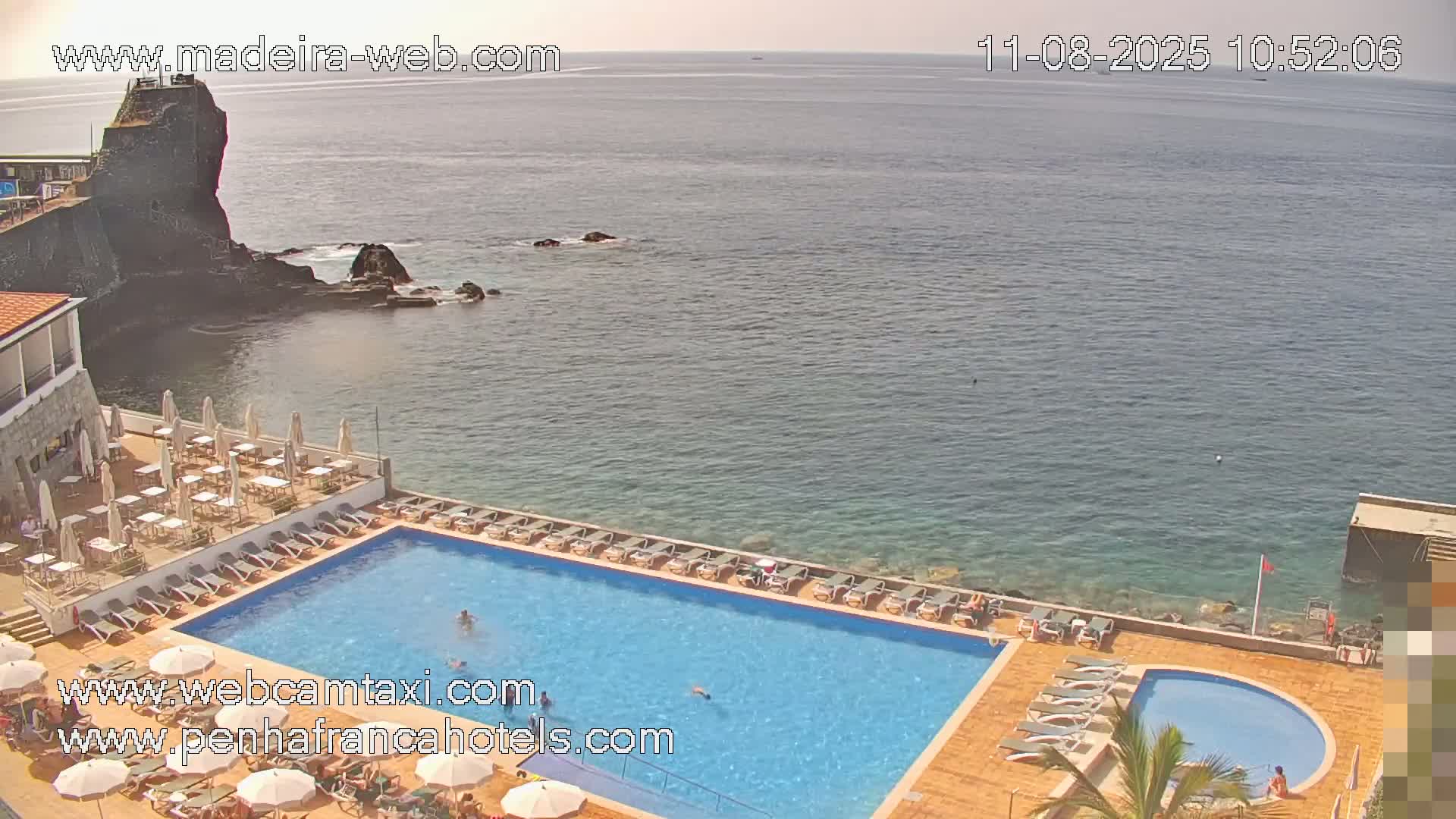 Funchal City View from Penha de Franca Hotel Live Cam - Funchal, Madeira, Portugal