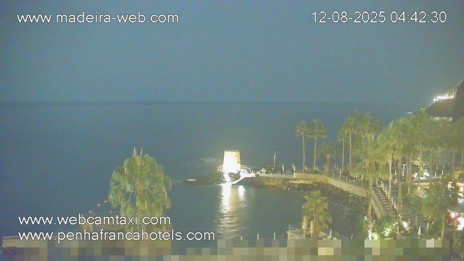 Funchal City View from Penha de Franca Hotel Live Cam - Funchal, Madeira, Portugal