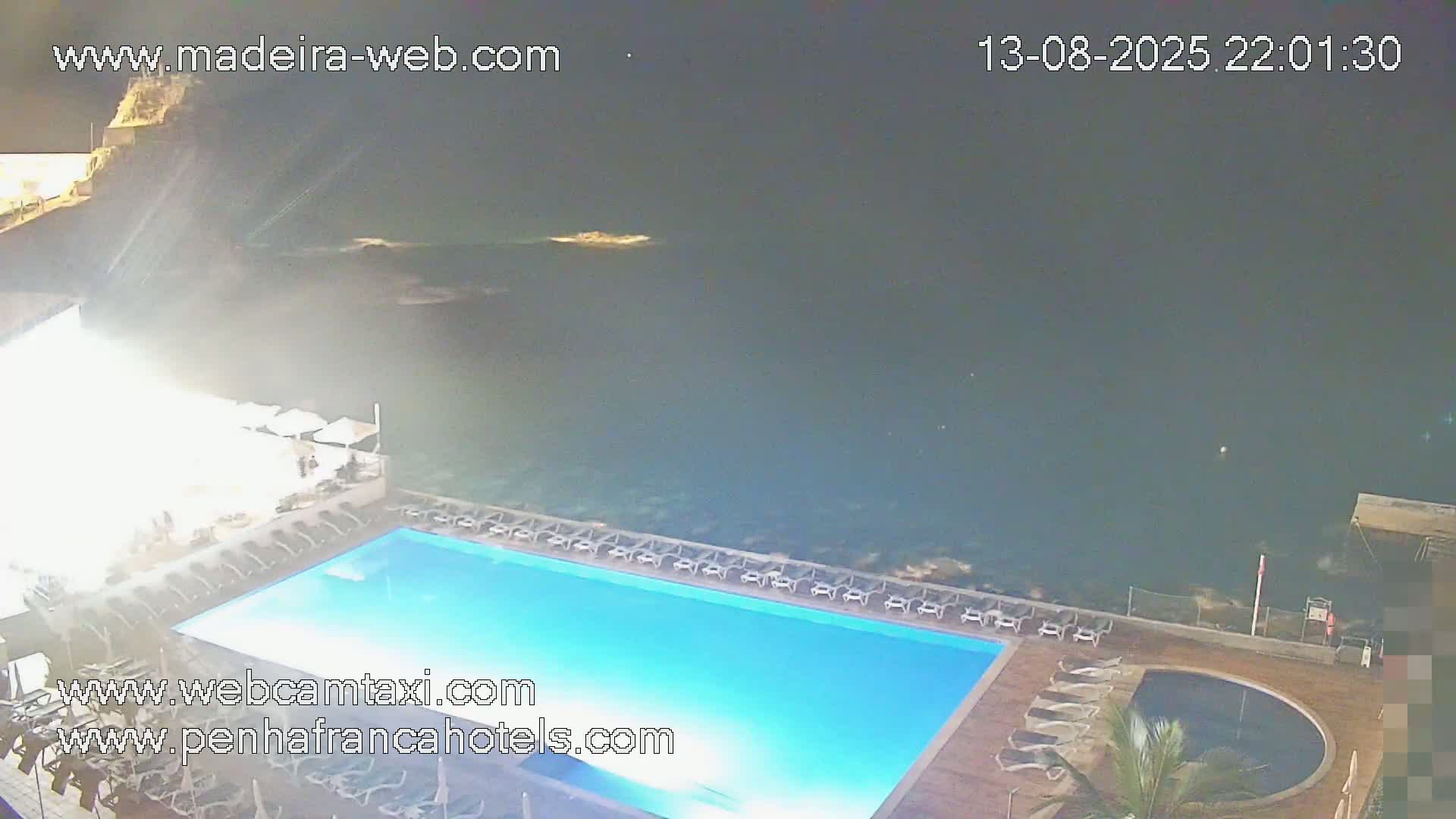 Funchal City View from Penha de Franca Hotel Live Cam - Funchal, Madeira, Portugal