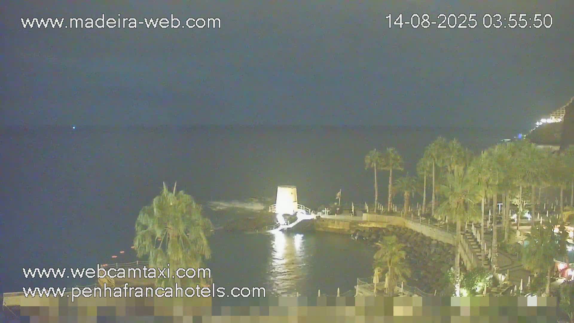 Funchal City View from Penha de Franca Hotel Live Cam - Funchal, Madeira, Portugal