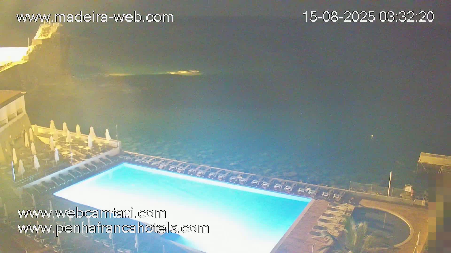 Funchal City View from Penha de Franca Hotel Live Cam - Funchal, Madeira, Portugal