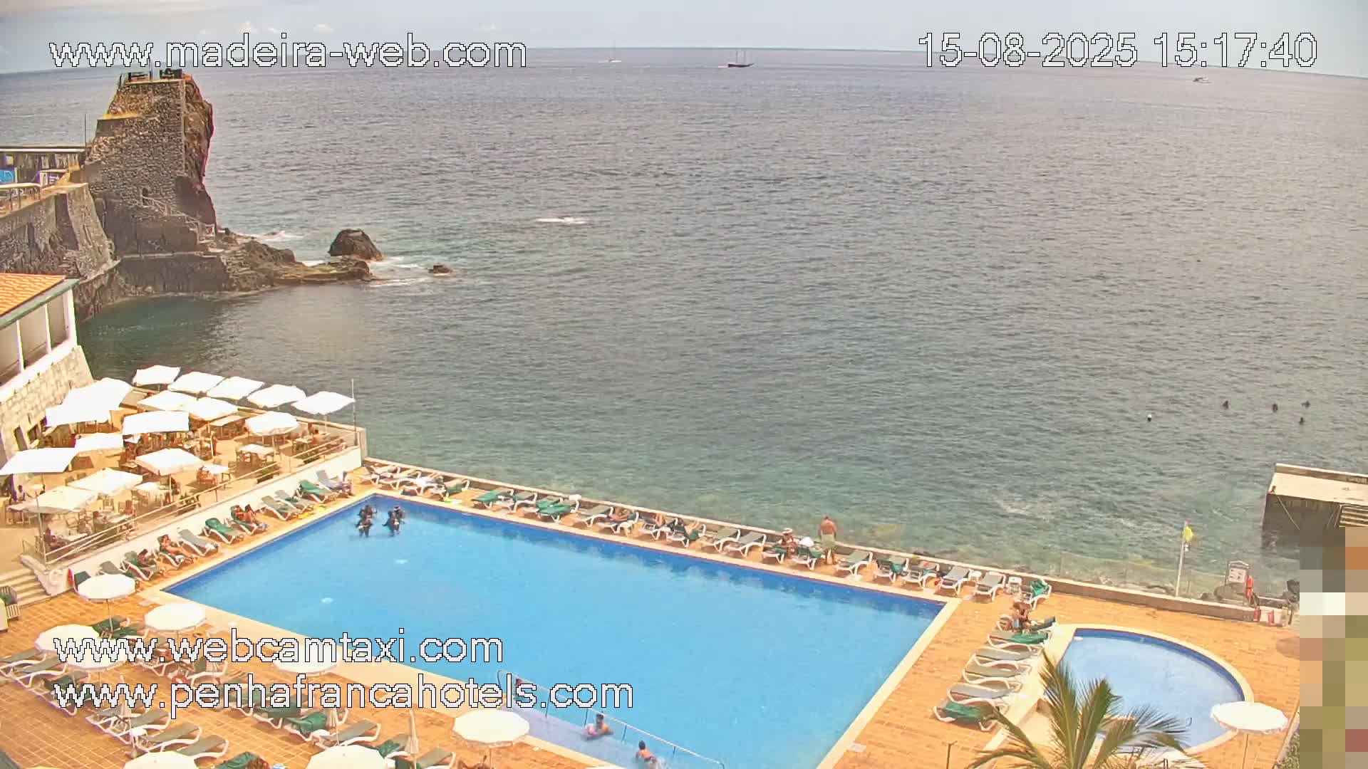 Funchal City View from Penha de Franca Hotel Live Cam - Funchal, Madeira, Portugal