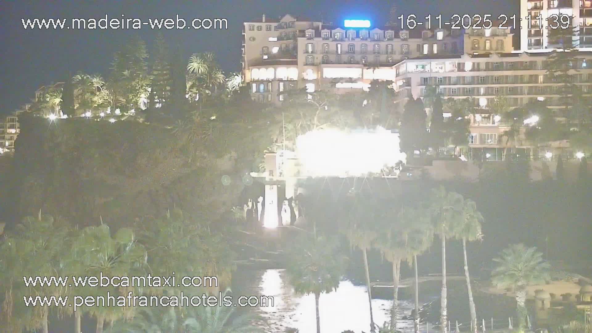 Funchal City View from Penha de Franca Hotel Live Cam - Funchal, Madeira, Portugal