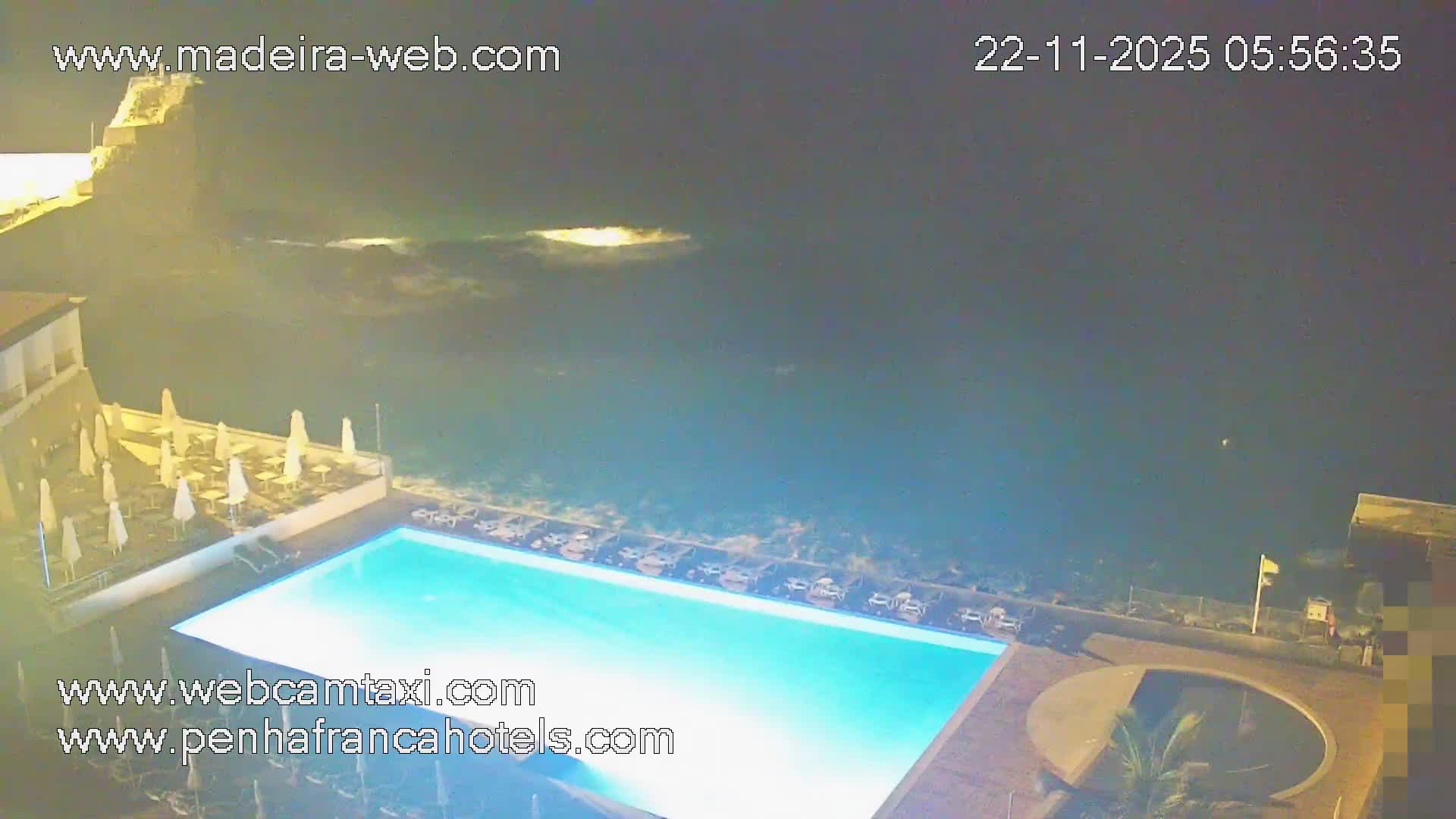 Funchal City View from Penha de Franca Hotel Live Cam - Funchal, Madeira, Portugal