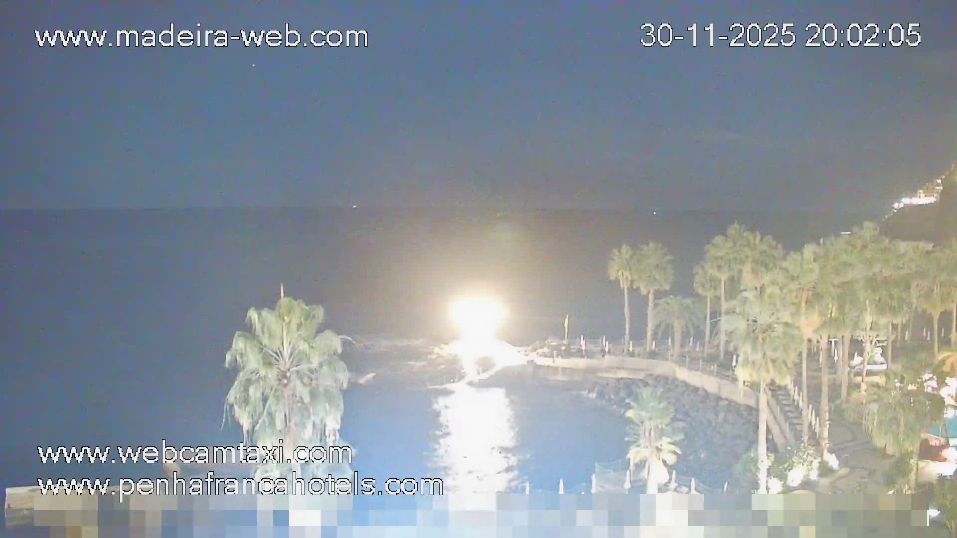 Funchal City View from Penha de Franca Hotel Live Cam - Funchal, Madeira, Portugal