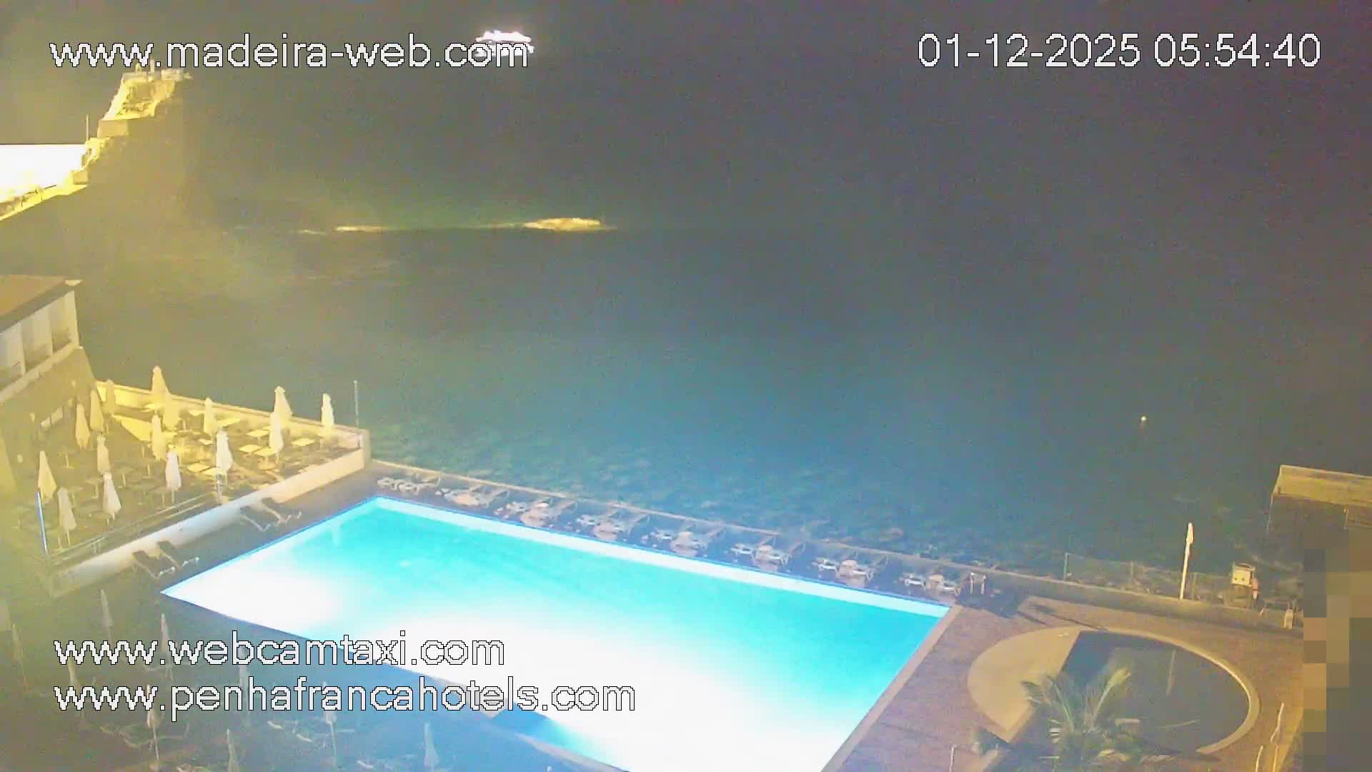 Funchal City View from Penha de Franca Hotel Live Cam - Funchal, Madeira, Portugal
