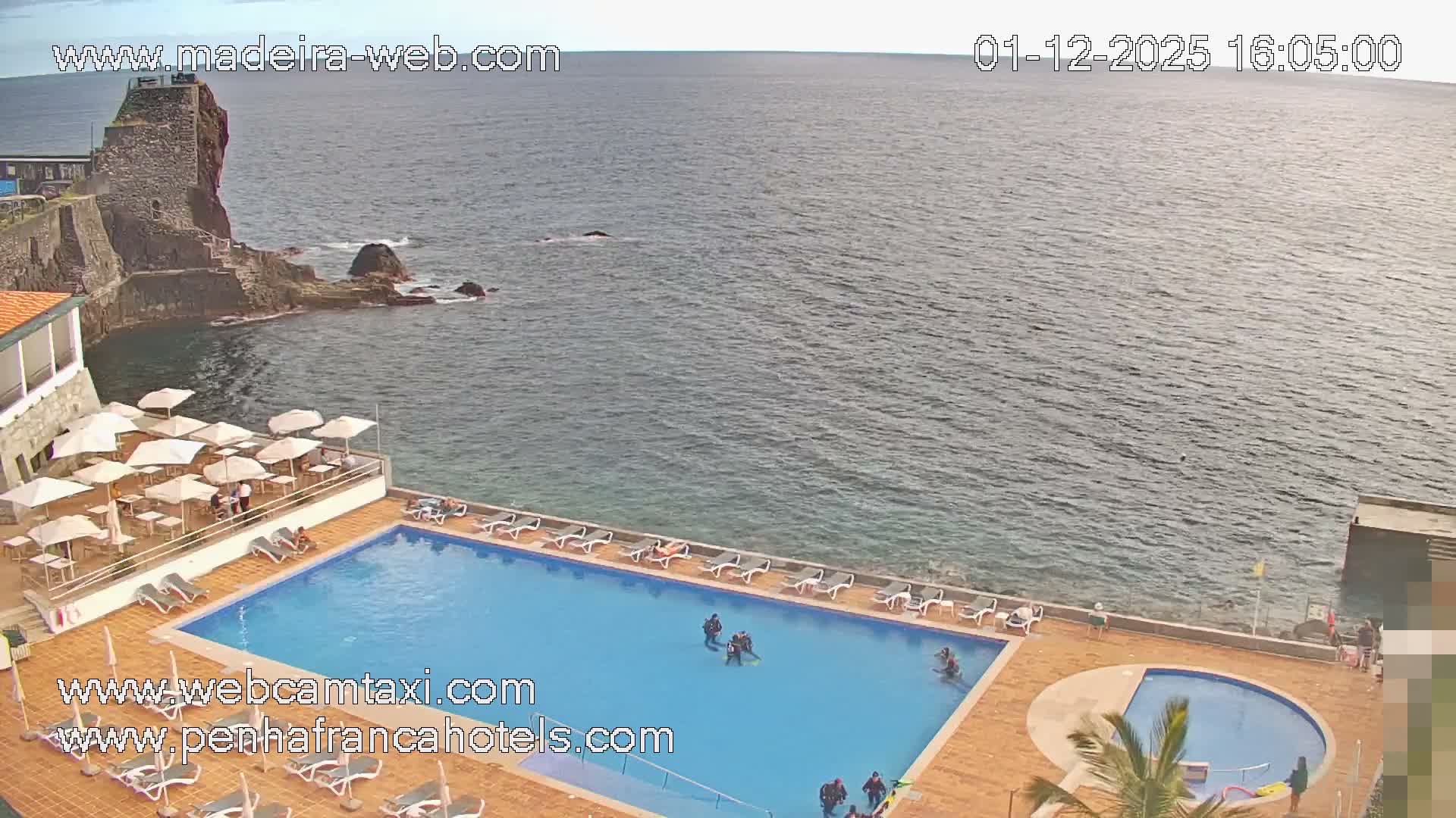 Funchal City View from Penha de Franca Hotel Live Cam - Funchal, Madeira, Portugal