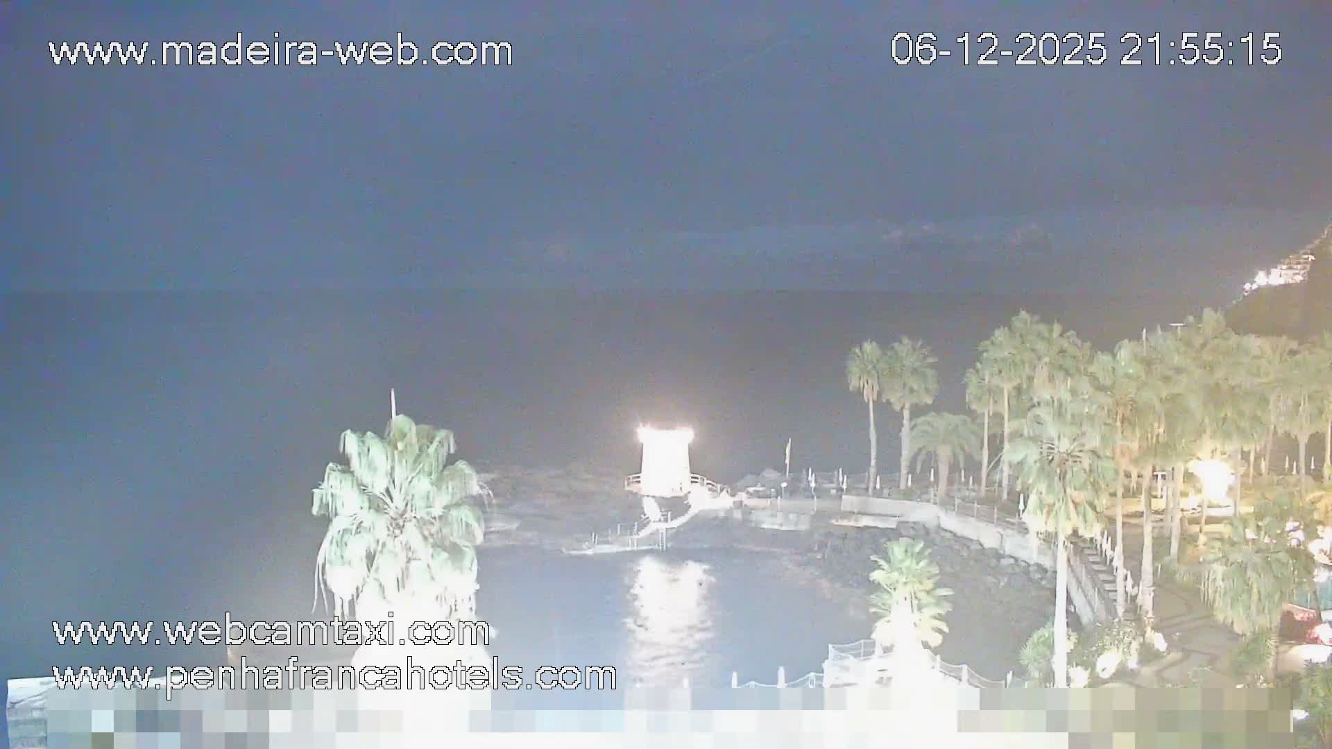 Funchal City View from Penha de Franca Hotel Live Cam - Funchal, Madeira, Portugal