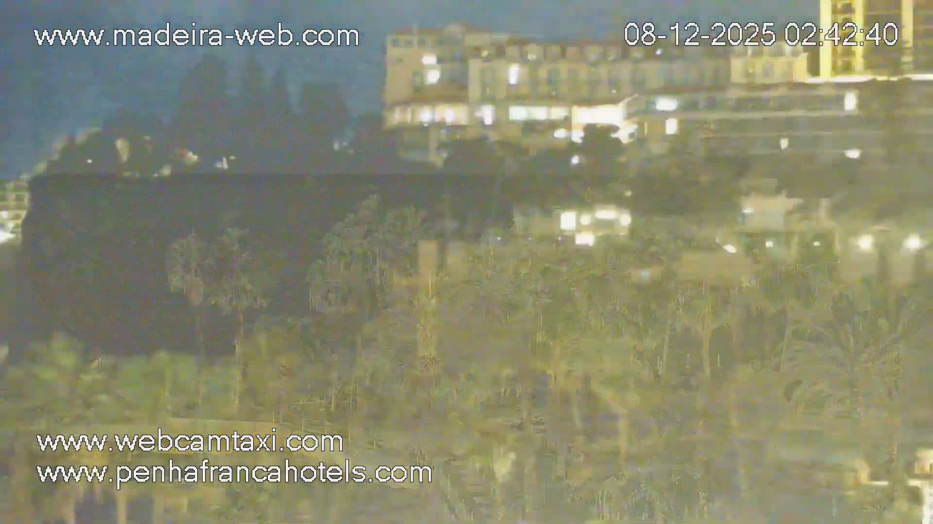 Funchal City View from Penha de Franca Hotel Live Cam - Funchal, Madeira, Portugal