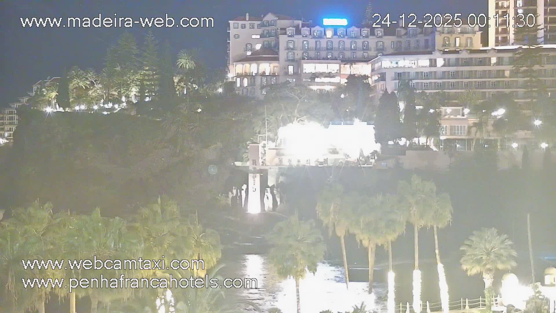 Funchal City View from Penha de Franca Hotel Live Cam - Funchal, Madeira, Portugal