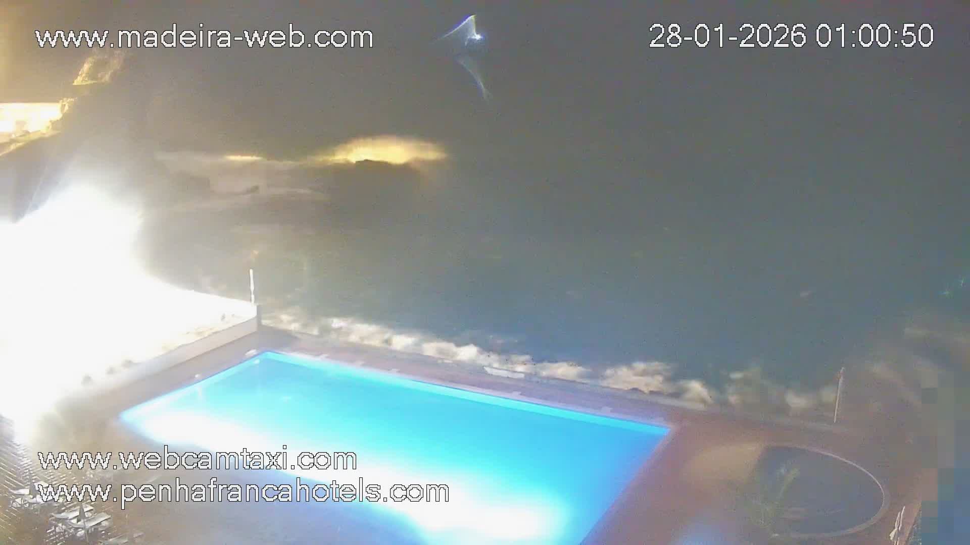Funchal City View from Penha de Franca Hotel Live Cam - Funchal, Madeira, Portugal