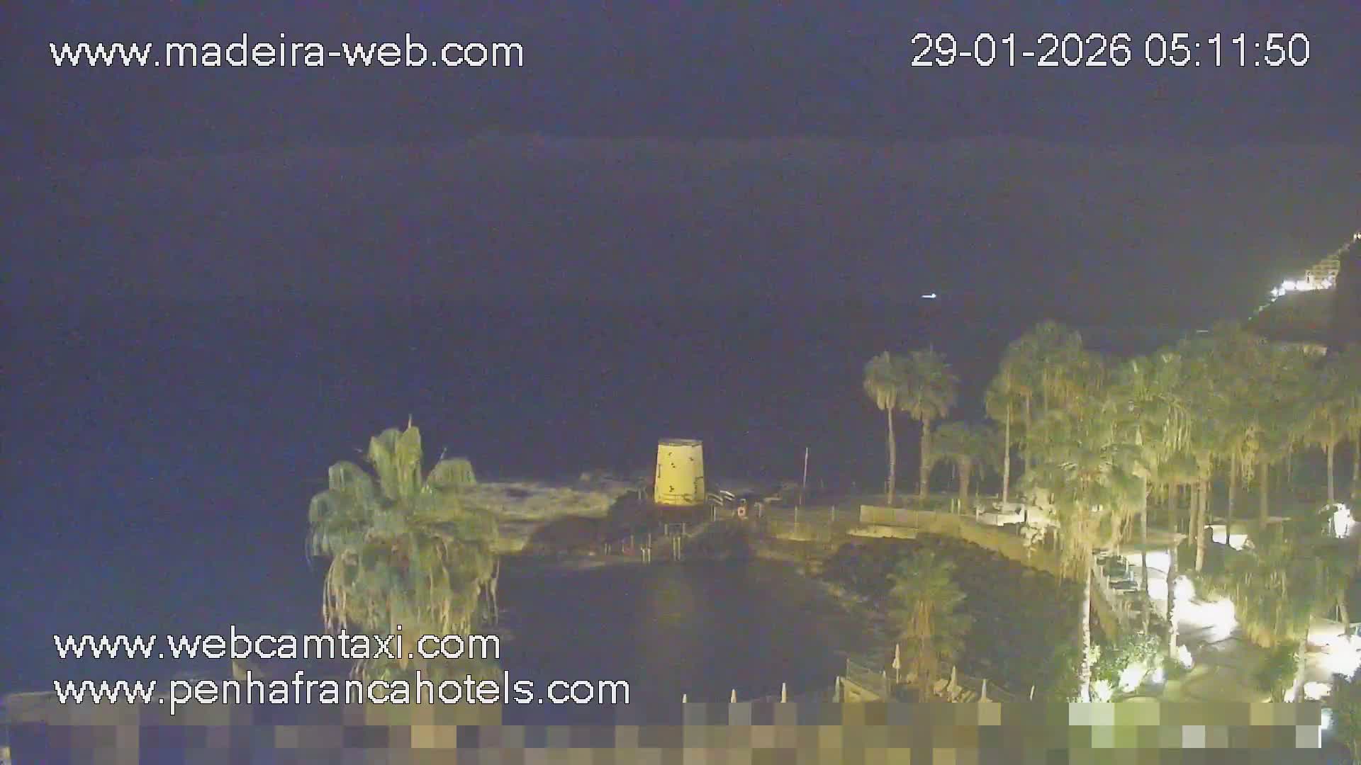 Funchal City View from Penha de Franca Hotel Live Cam - Funchal, Madeira, Portugal