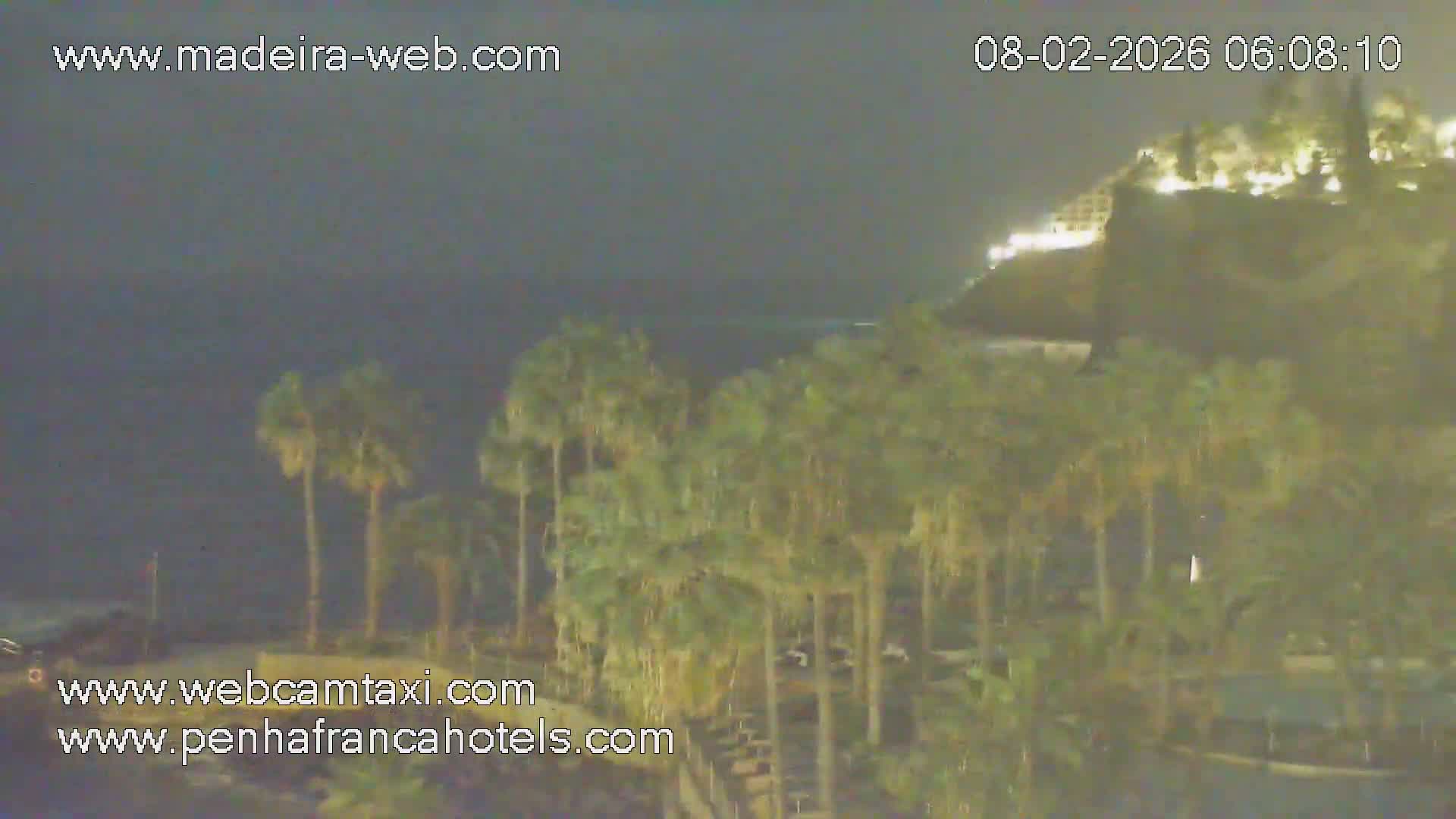 Funchal City View from Penha de Franca Hotel Live Cam - Funchal, Madeira, Portugal