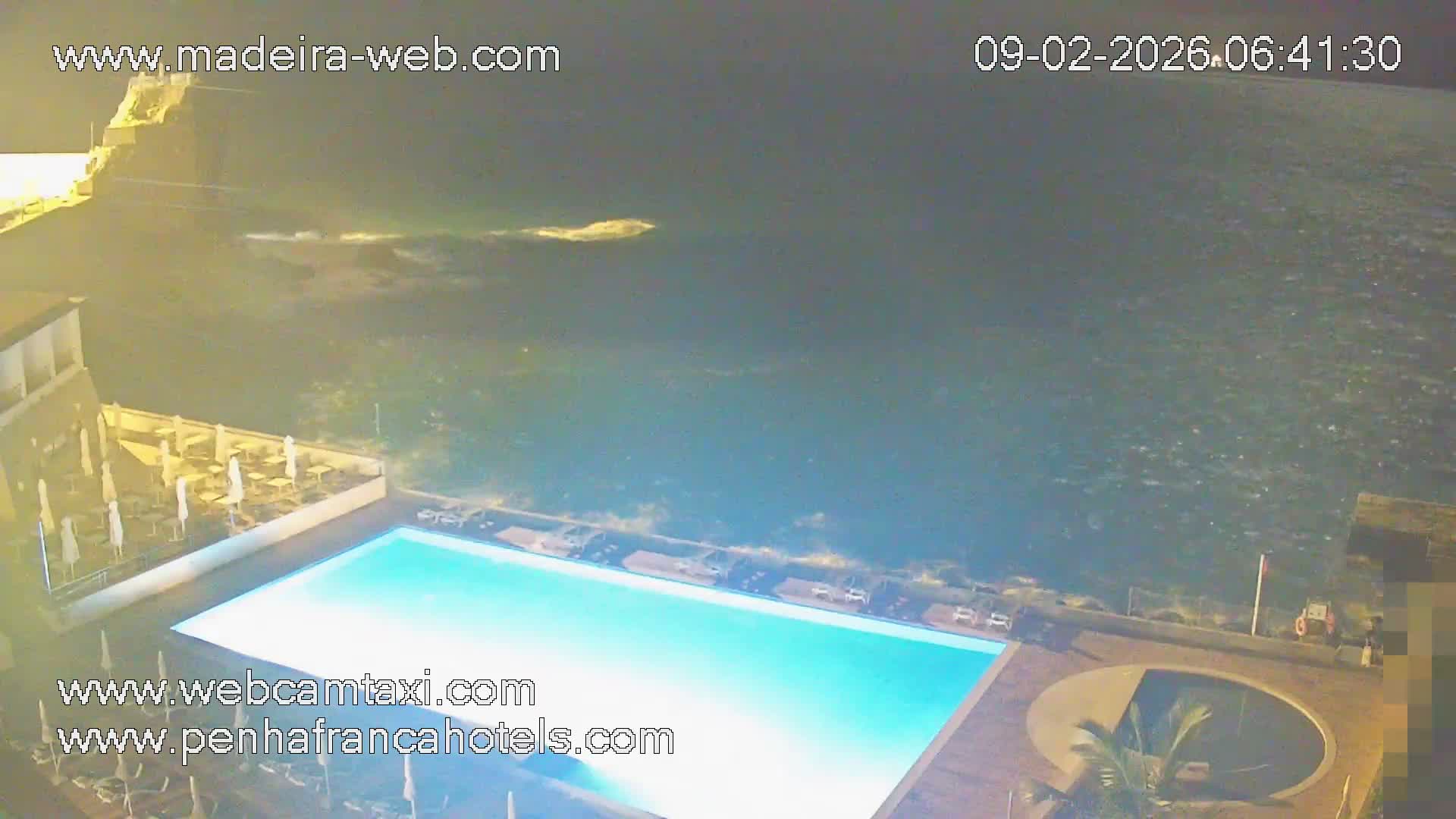 Funchal City View from Penha de Franca Hotel Live Cam - Funchal, Madeira, Portugal