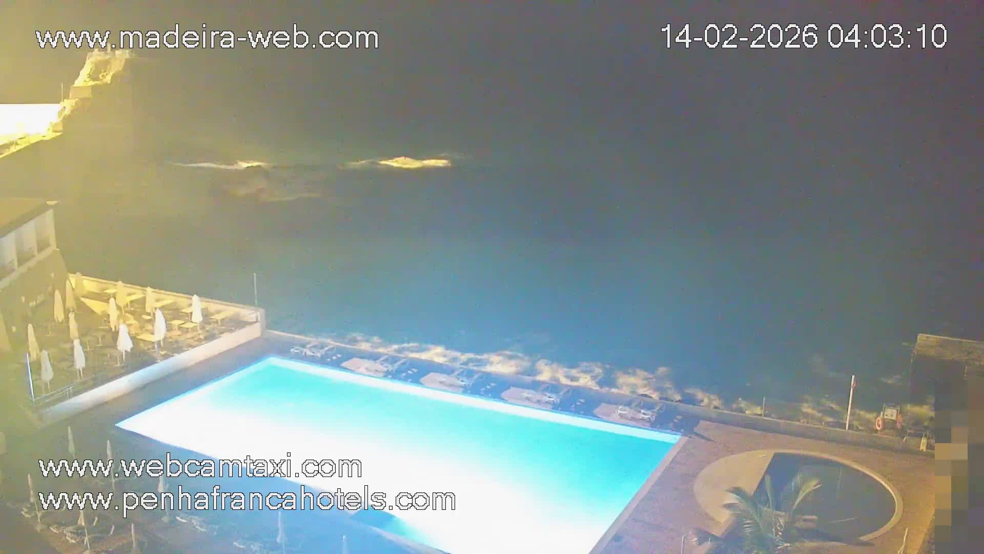 Funchal City View from Penha de Franca Hotel Live Cam - Funchal, Madeira, Portugal