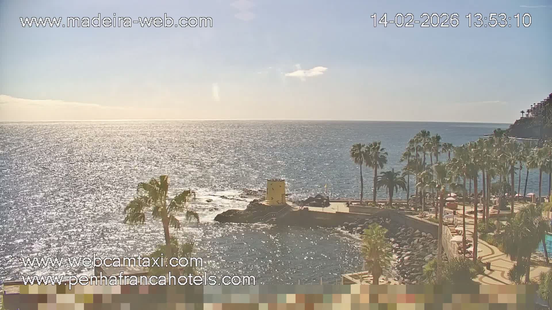 Funchal City View from Penha de Franca Hotel Live Cam - Funchal, Madeira, Portugal