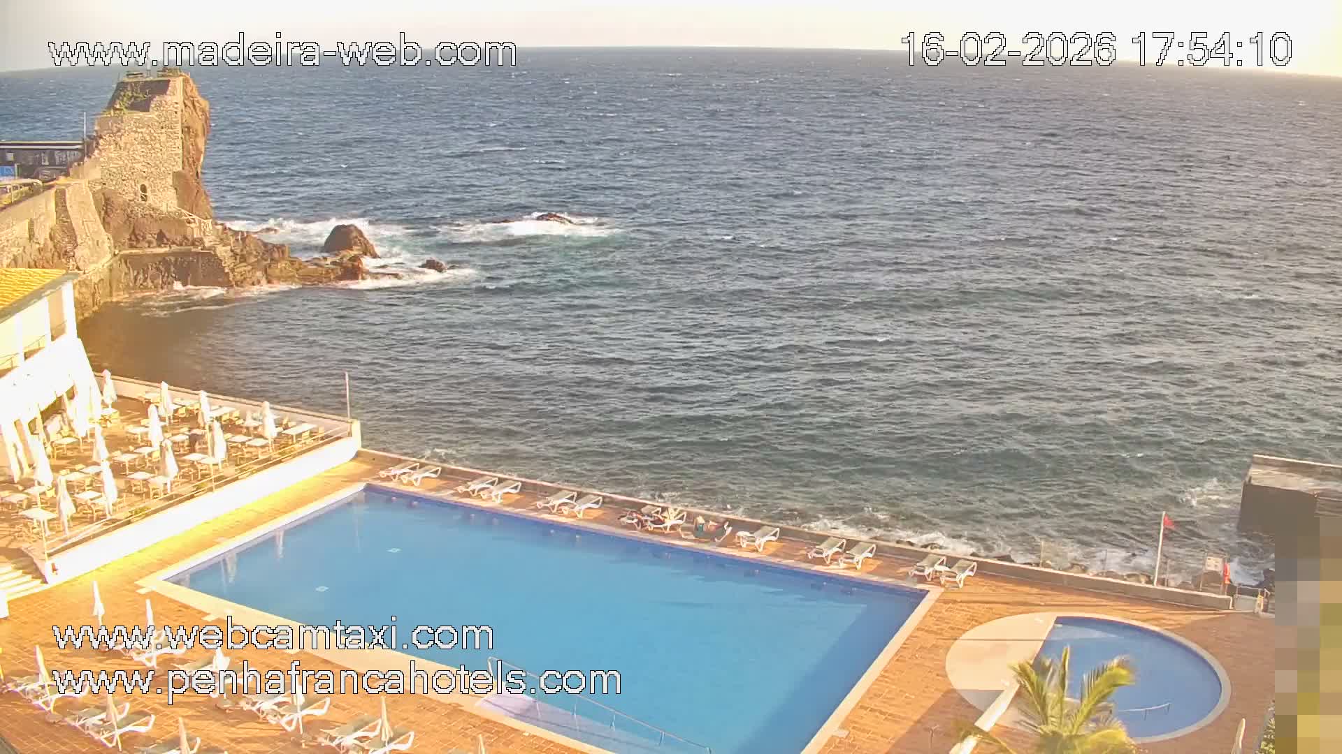 Funchal City View from Penha de Franca Hotel Live Cam - Funchal, Madeira, Portugal