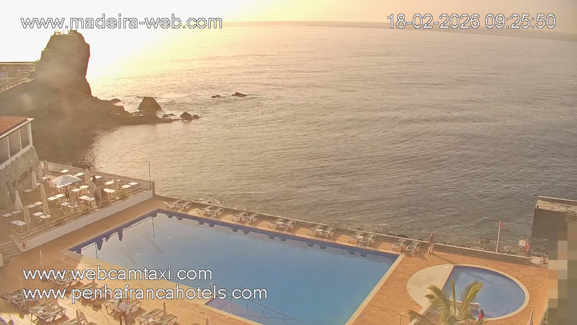 Funchal City View from Penha de Franca Hotel Live Cam - Funchal, Madeira, Portugal