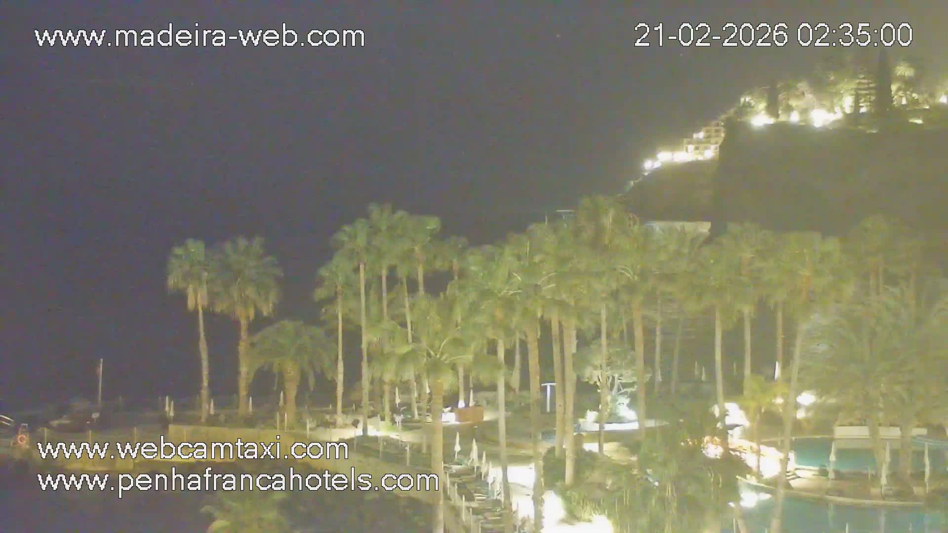 Funchal City View from Penha de Franca Hotel Live Cam - Funchal, Madeira, Portugal