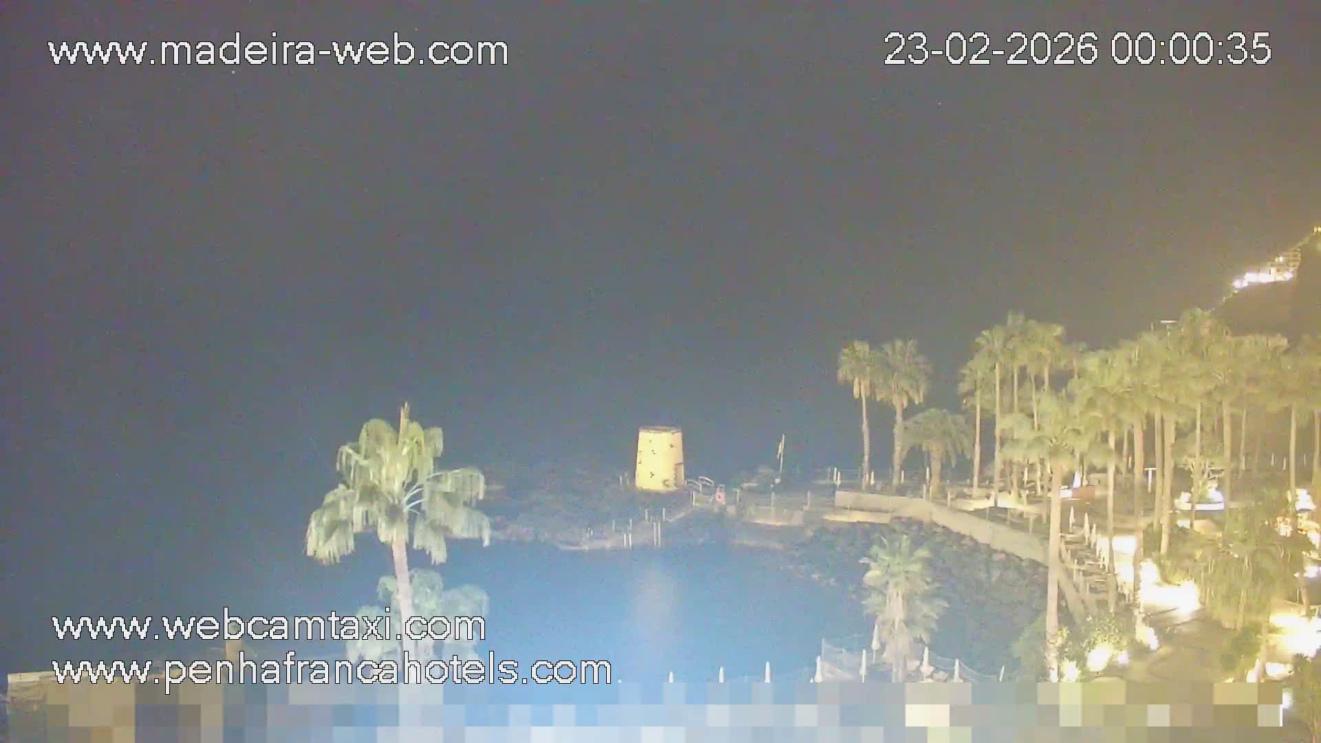 Funchal City View from Penha de Franca Hotel Live Cam - Funchal, Madeira, Portugal
