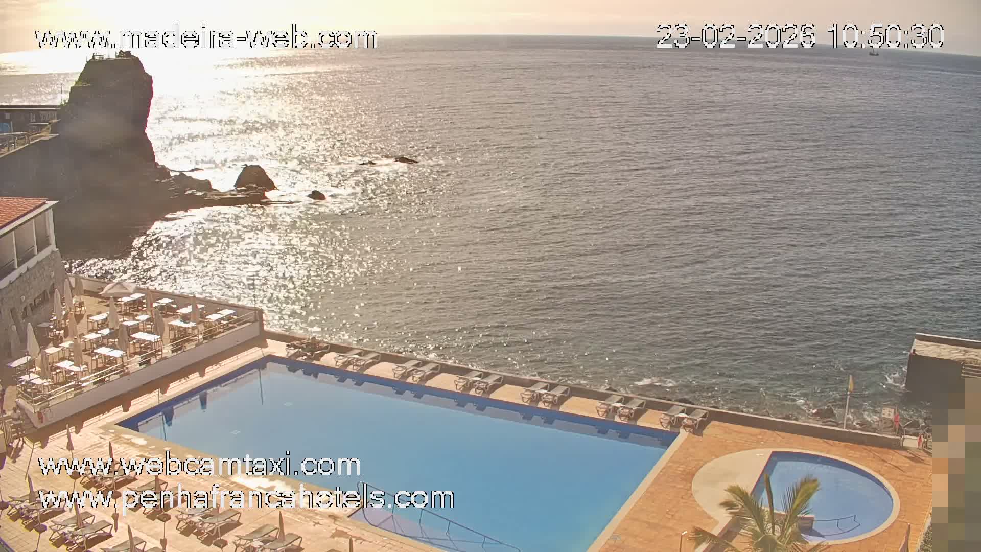 Funchal City View from Penha de Franca Hotel Live Cam - Funchal, Madeira, Portugal