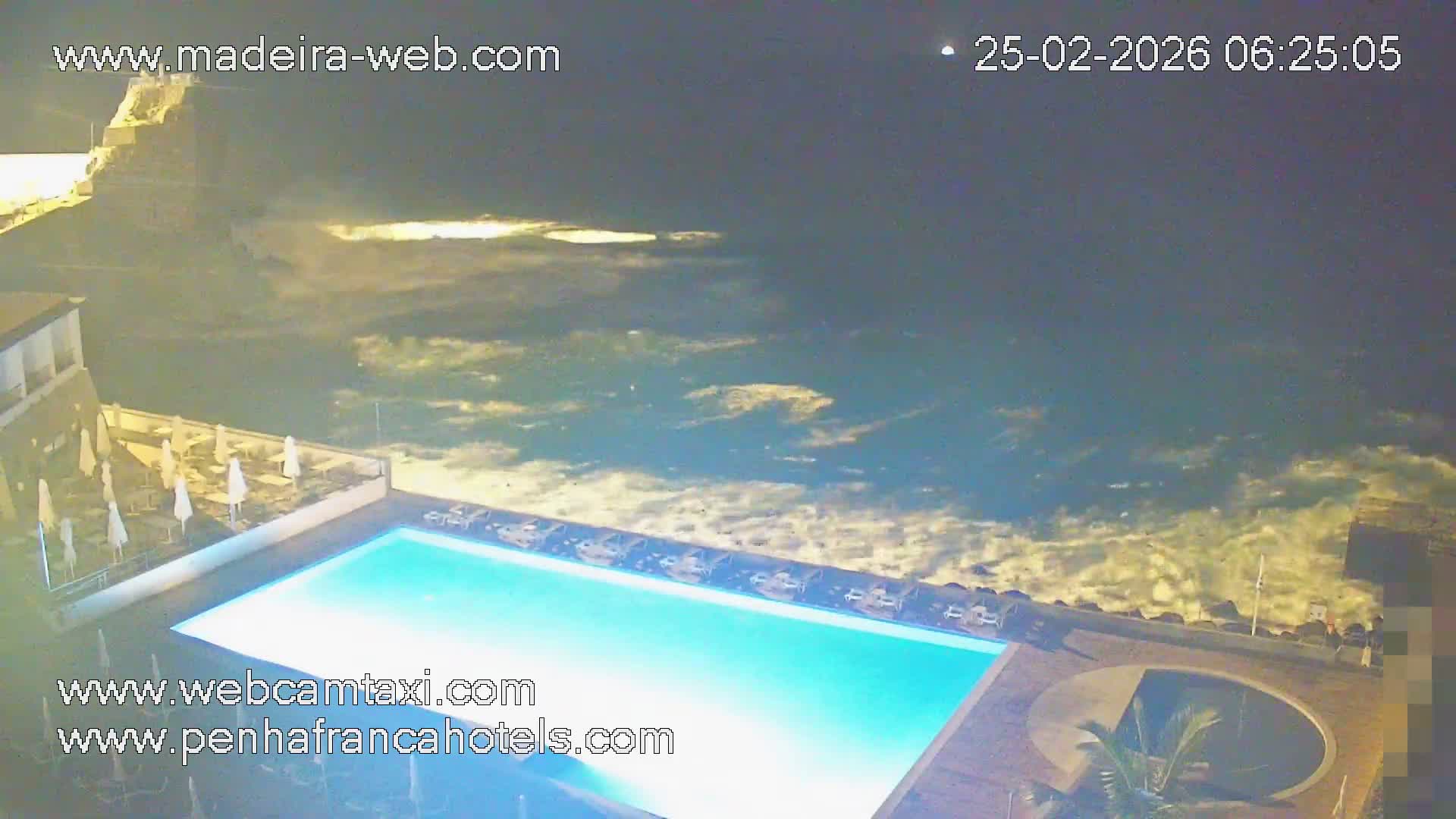 Funchal City View from Penha de Franca Hotel Live Cam - Funchal, Madeira, Portugal