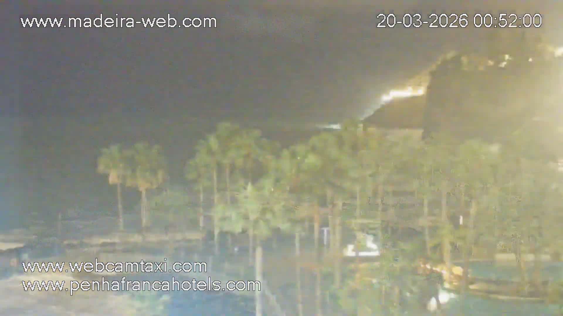 Funchal City View from Penha de Franca Hotel Live Cam - Funchal, Madeira, Portugal