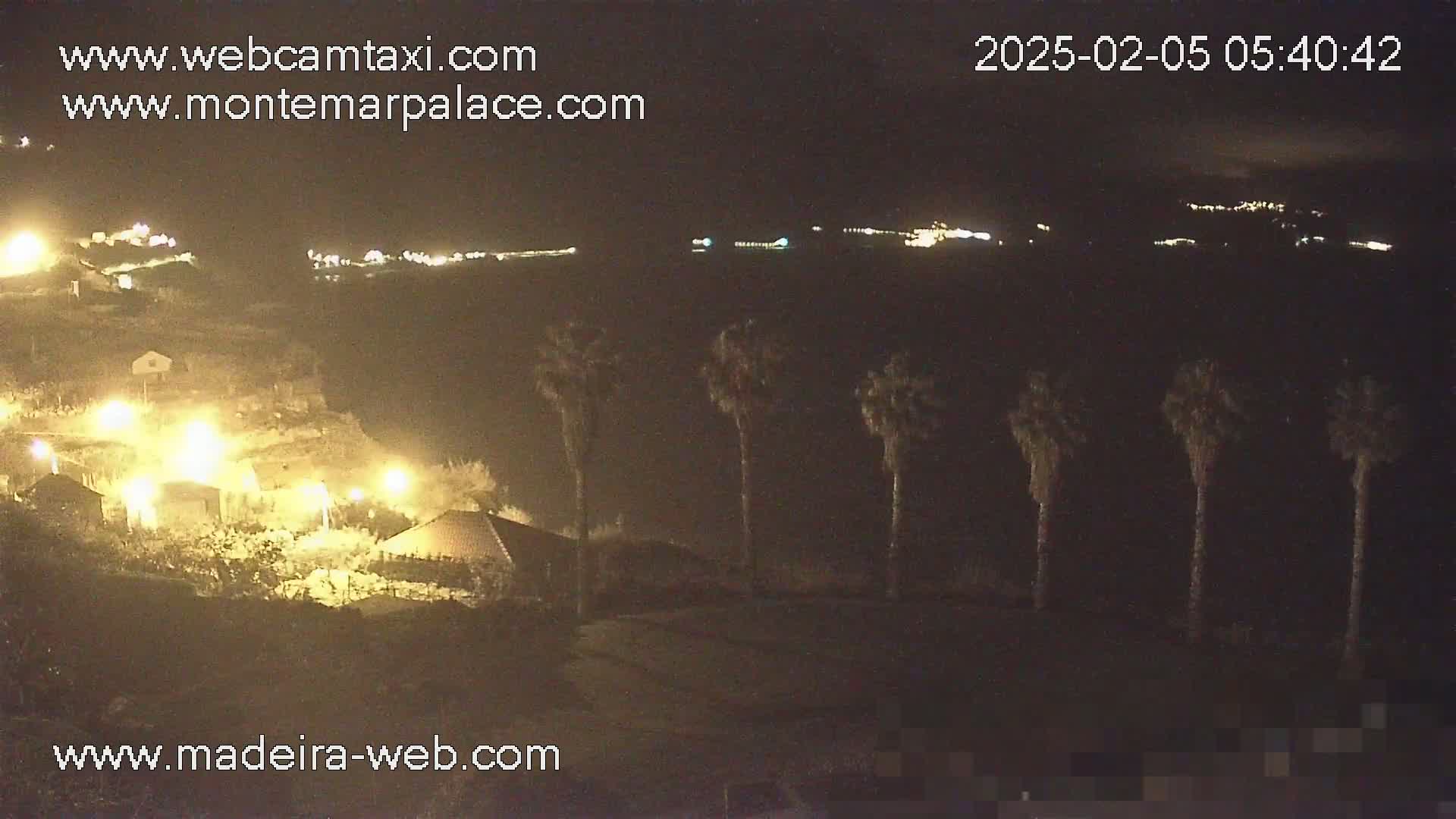 Ponta Delgada Coast  Live Cam from Monte Mar Palace Hotel - Sao Vicente, Madeira, Portugal