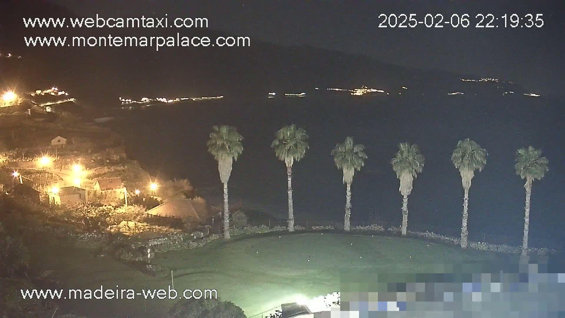 Ponta Delgada Coast  Live Cam from Monte Mar Palace Hotel - Sao Vicente, Madeira, Portugal