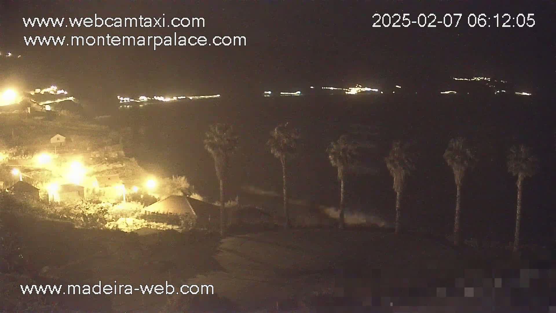 Ponta Delgada Coast  Live Cam from Monte Mar Palace Hotel - Sao Vicente, Madeira, Portugal