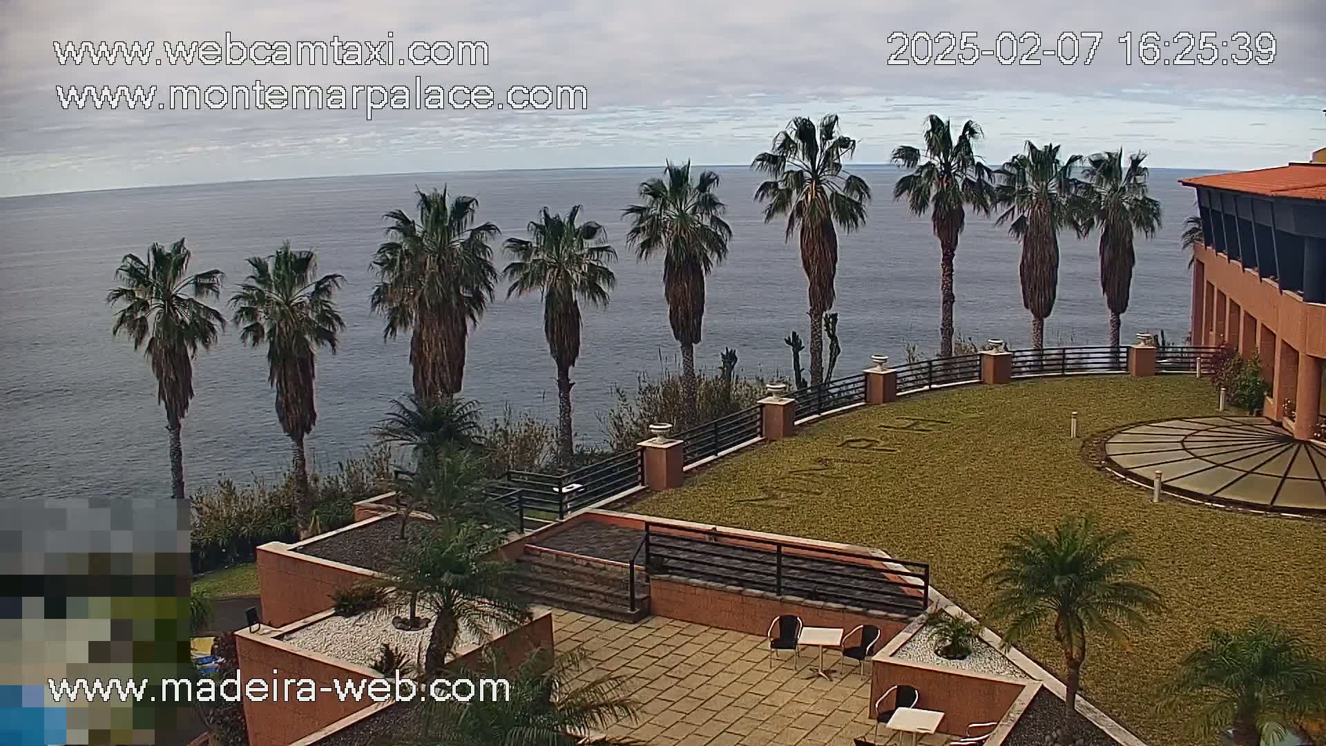 Ponta Delgada Coast  Live Cam from Monte Mar Palace Hotel - Sao Vicente, Madeira, Portugal