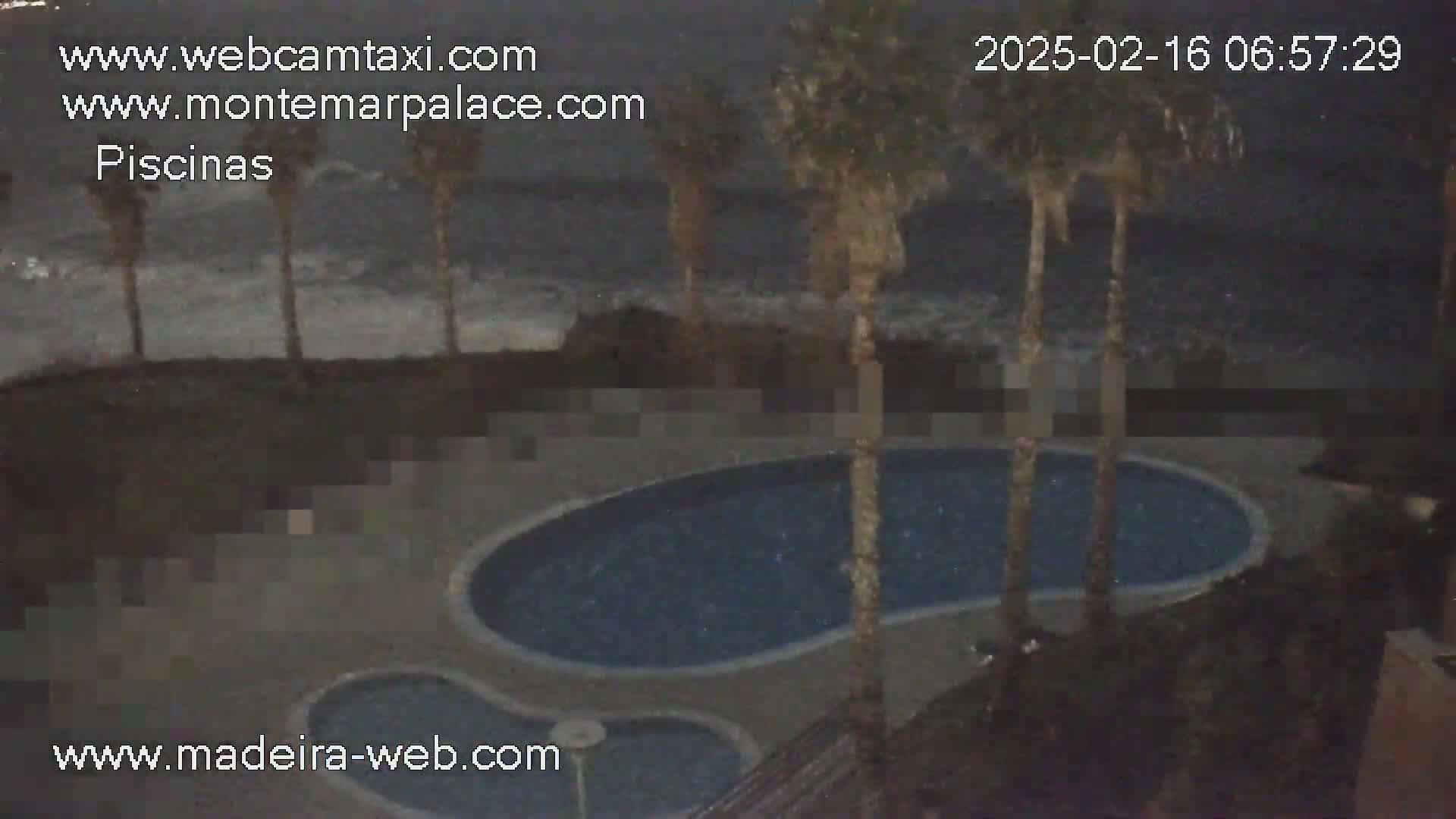 Ponta Delgada Coast  Live Cam from Monte Mar Palace Hotel - Sao Vicente, Madeira, Portugal