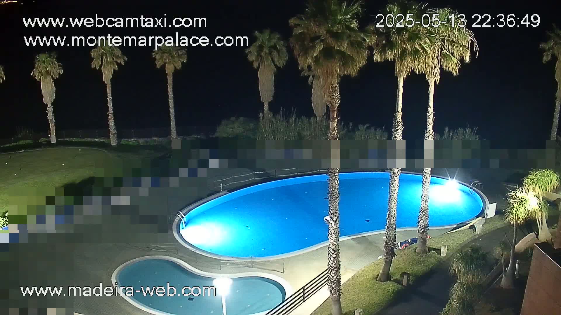 Ponta Delgada Coast  Live Cam from Monte Mar Palace Hotel - Sao Vicente, Madeira, Portugal